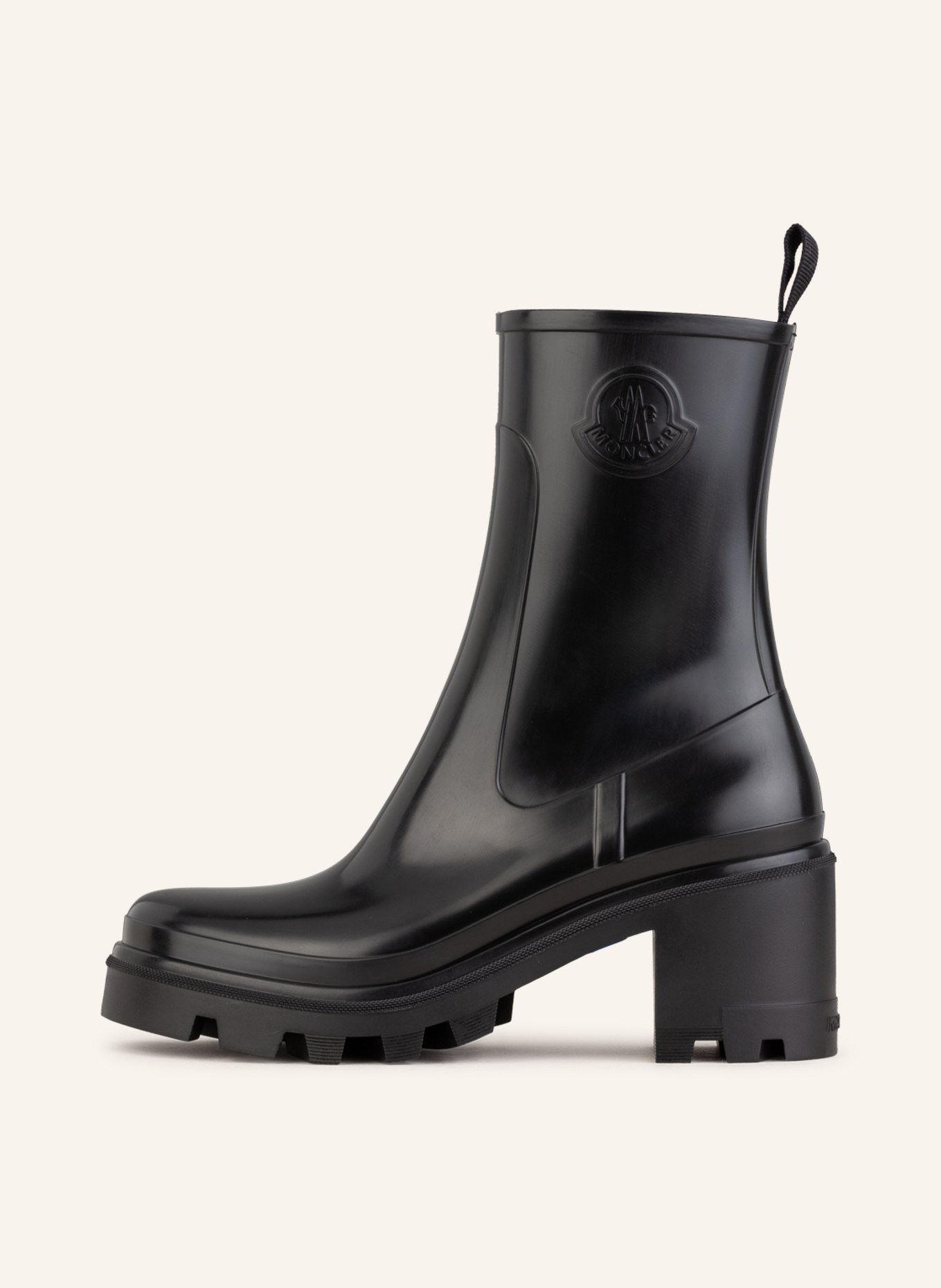 MONCLER Rubber boots, Color: BLACK (Image 4)