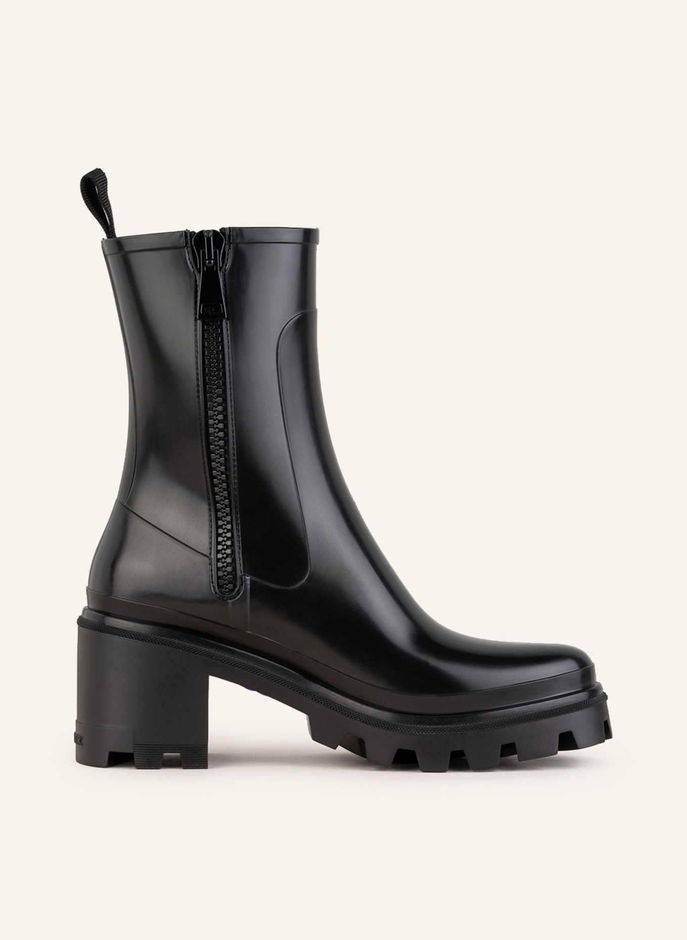 MONCLER Rubber boots, Color: BLACK (Image 5)