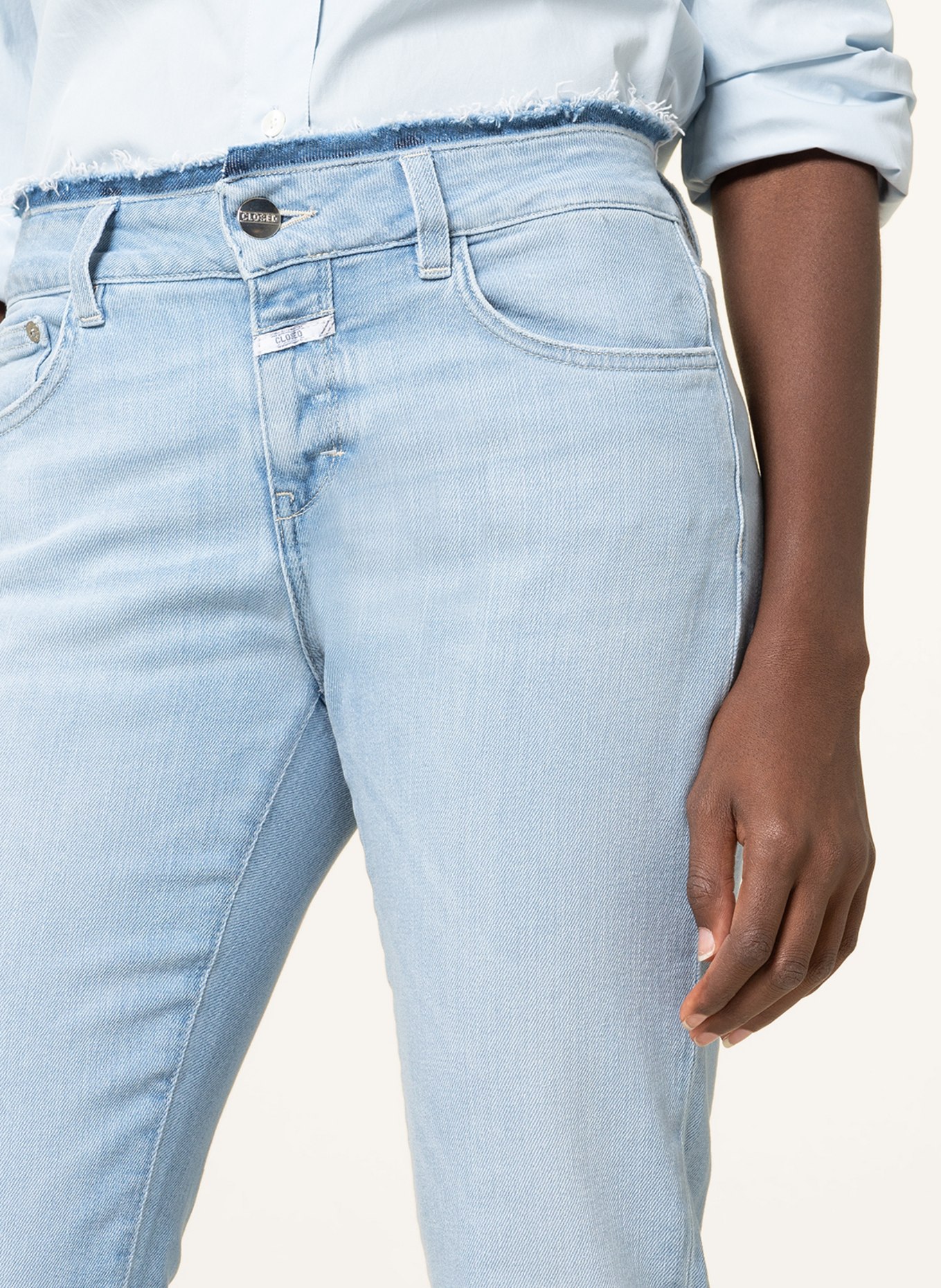 CLOSED 7/8-Jeans BAKER, Farbe: HELLBLAU (Bild 5)