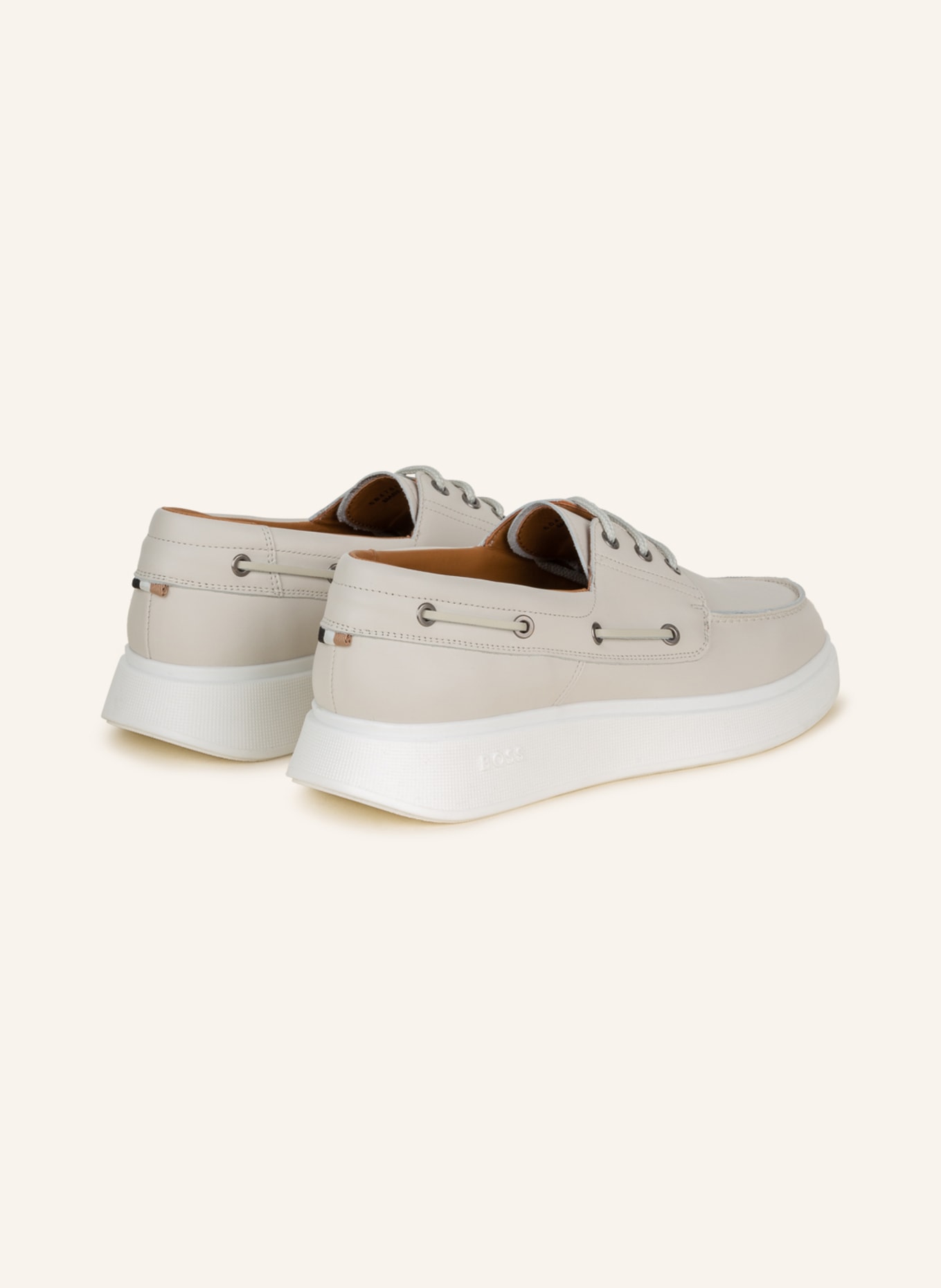 BOSS Lace-Up Shoes BULTON, Color: WHITE (Image 2)