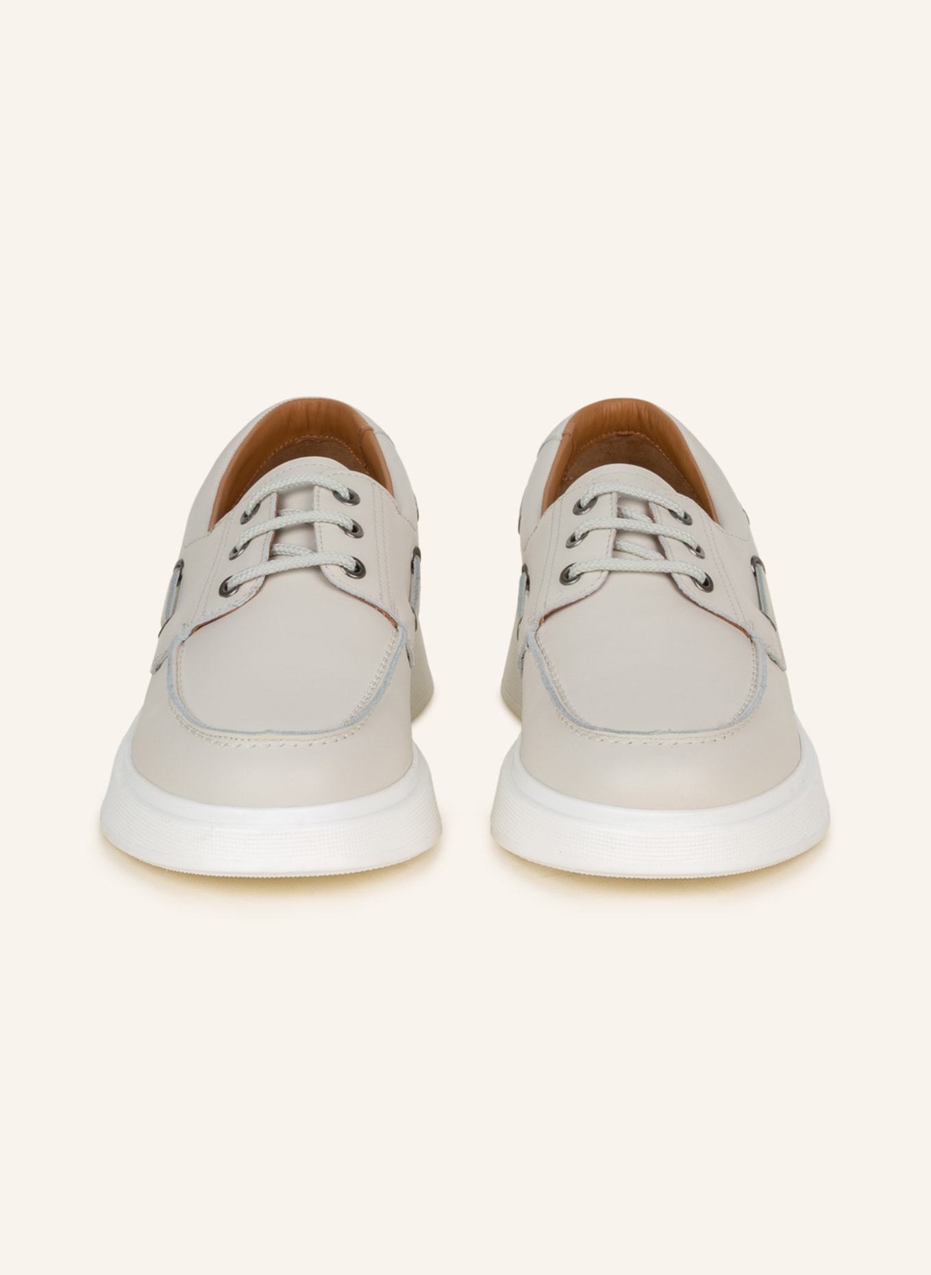 BOSS Lace-Up Shoes BULTON, Color: WHITE (Image 3)