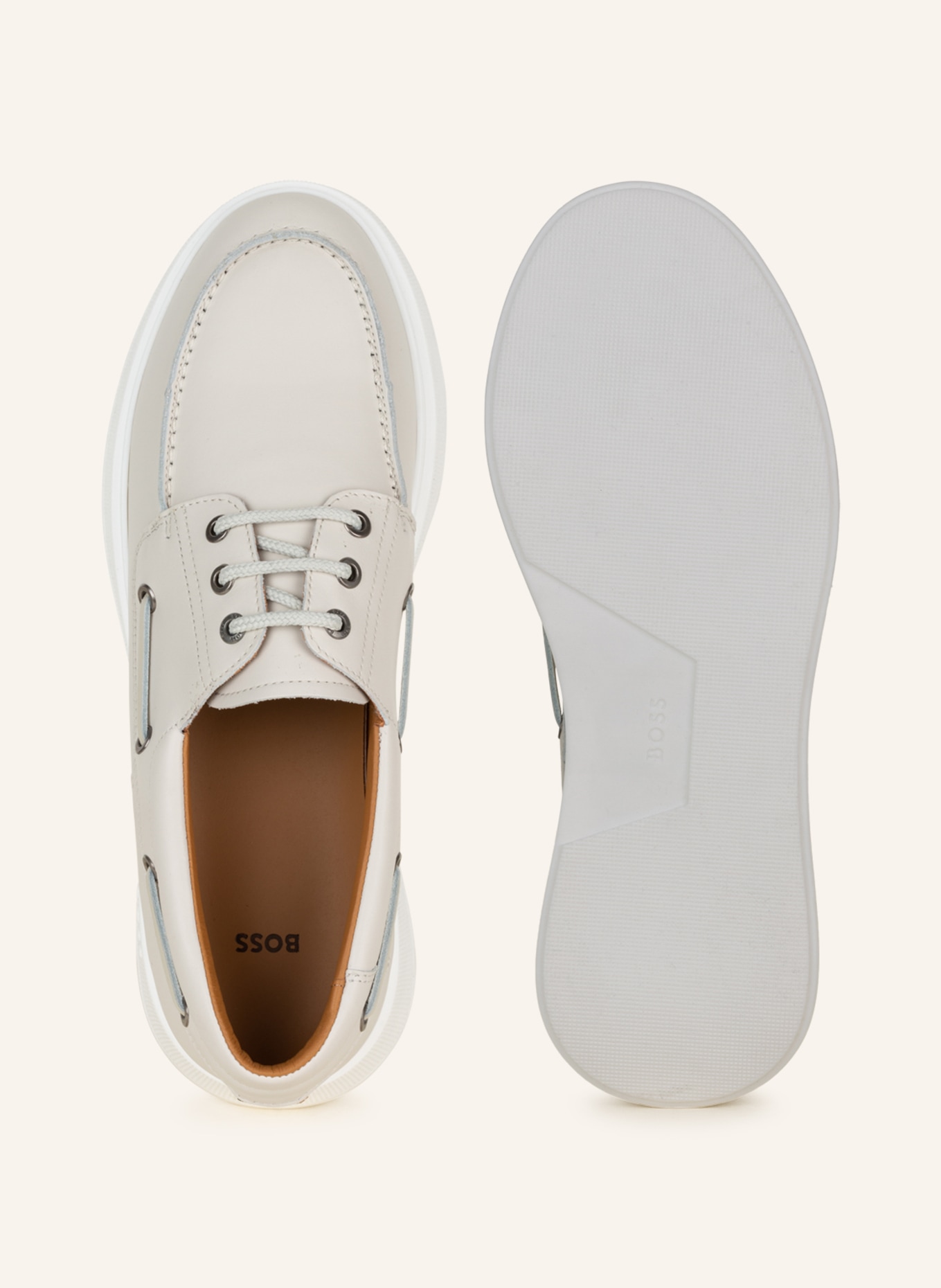 BOSS Lace-Up Shoes BULTON, Color: WHITE (Image 5)