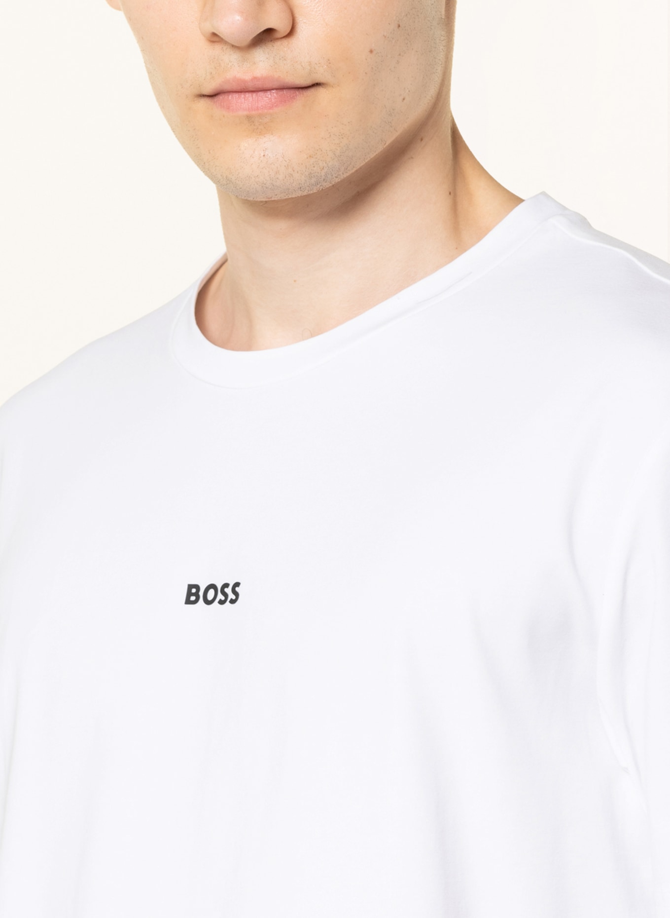 BOSS T-Shirt TCHUP, Farbe: WEISS (Bild 4)