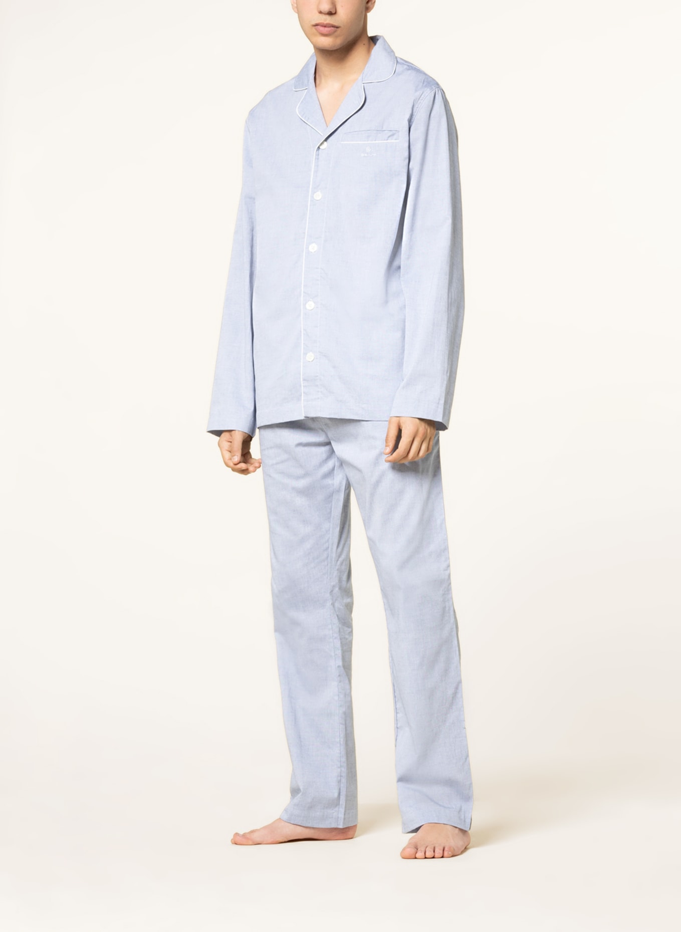 GANT Schlafanzug, Farbe: BLAU (Bild 2)