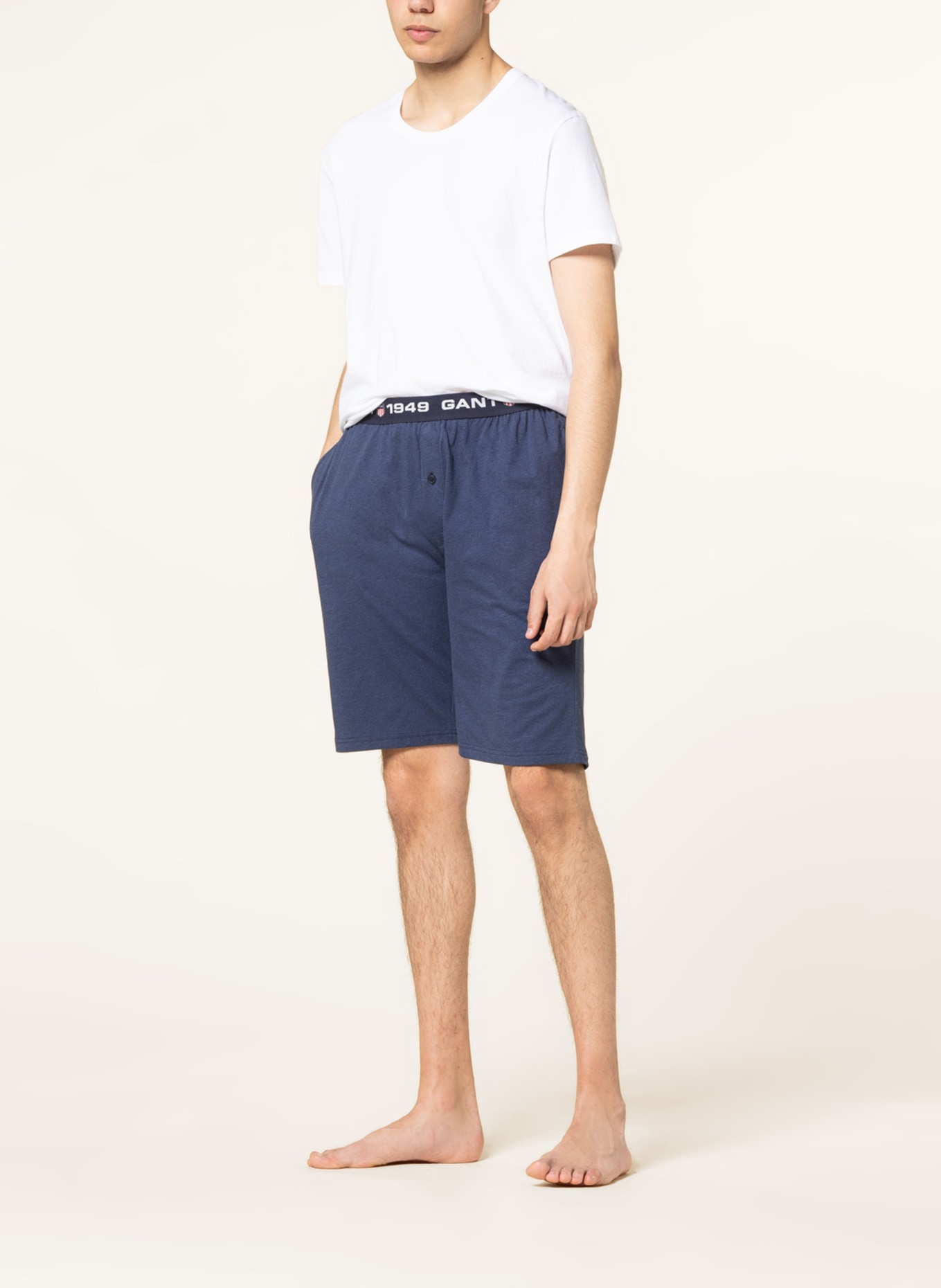 GANT Lounge-Shorts, Farbe: DUNKELBLAU (Bild 2)