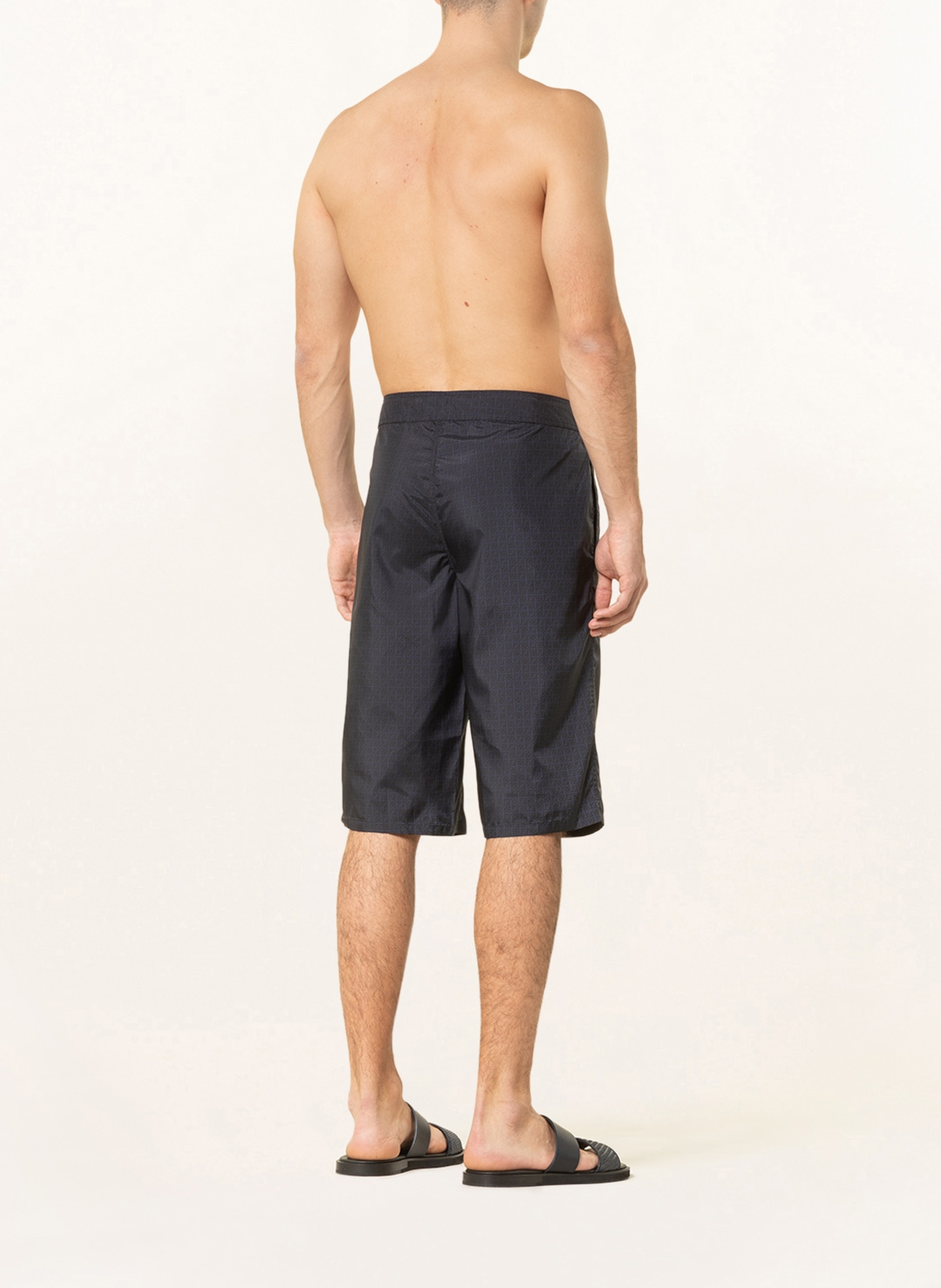 FENDI Swim shorts , Color: DARK BLUE (Image 4)