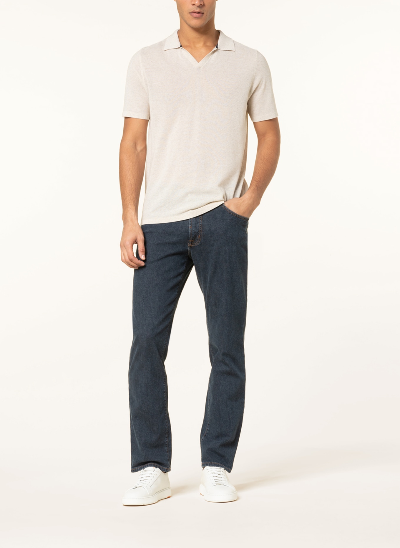 pierre cardin Jeans DIJON Comfort Fit , Color: 6811 dark blue stonewash (Image 2)