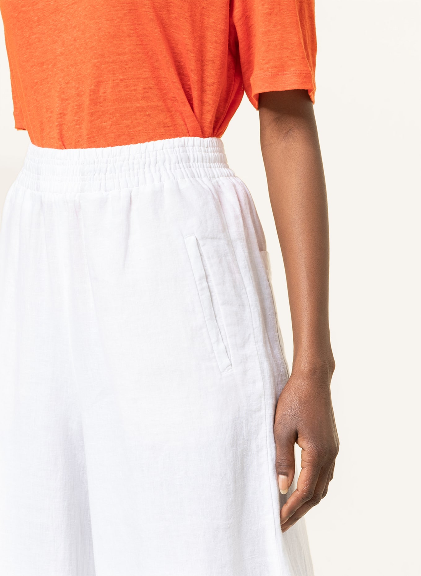 DRYKORN Linen culottes WINDY , Color: WHITE (Image 5)