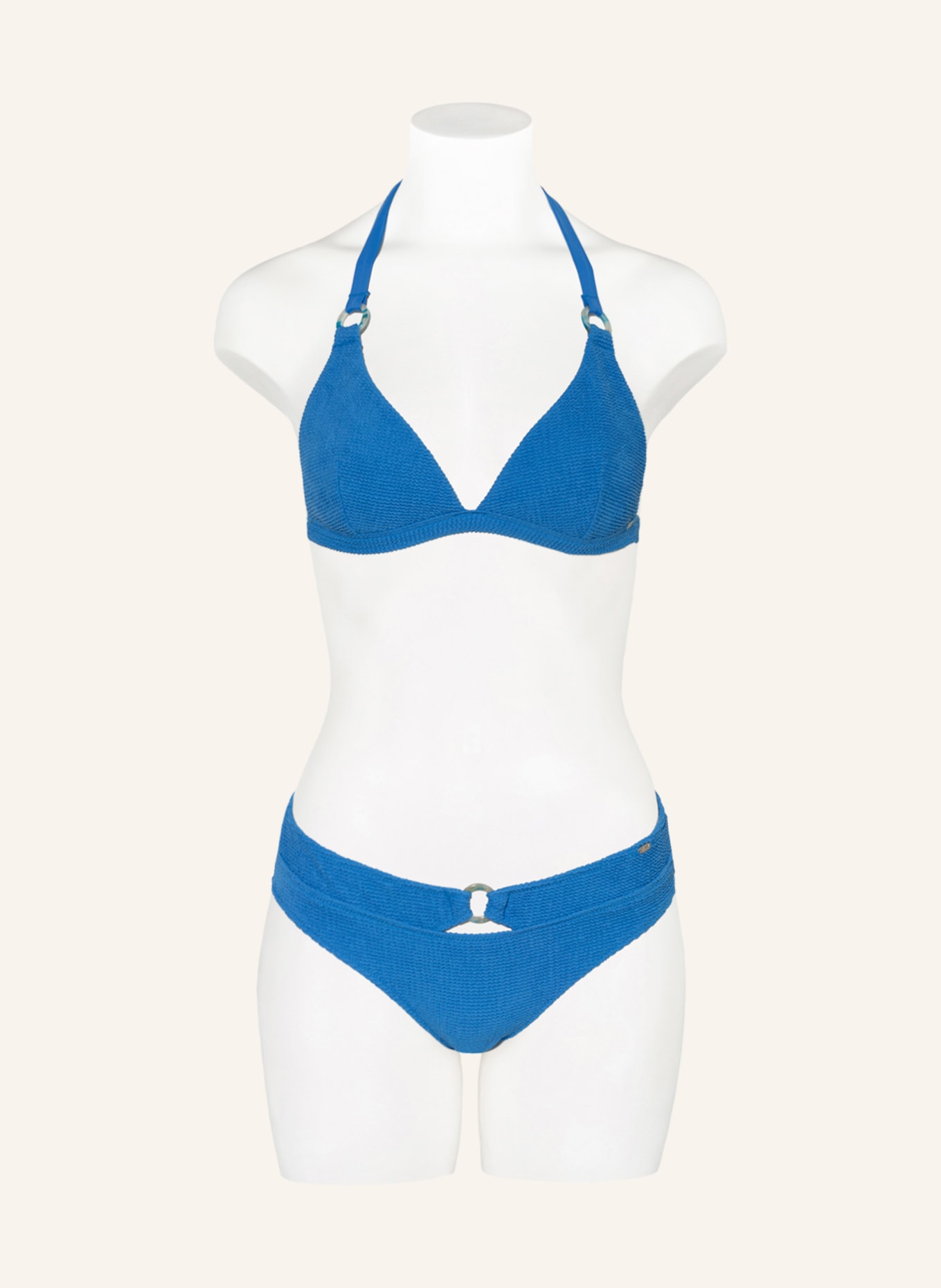 Skiny Sunset Glamour Triangel-Bikini-Top EVERY SUMMER, Farbe: BLAU (Bild 2)