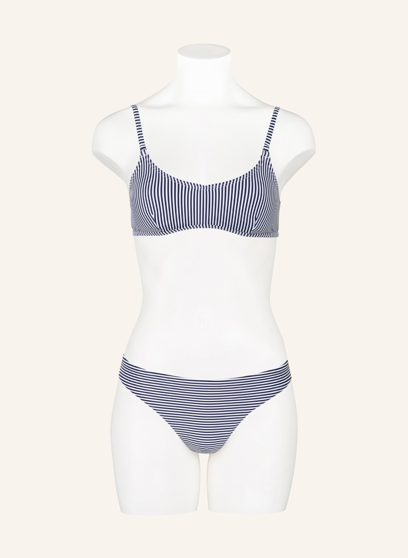Hot Stuff Basic bikini bottoms, Color: DARK BLUE/ WHITE (Image 2)