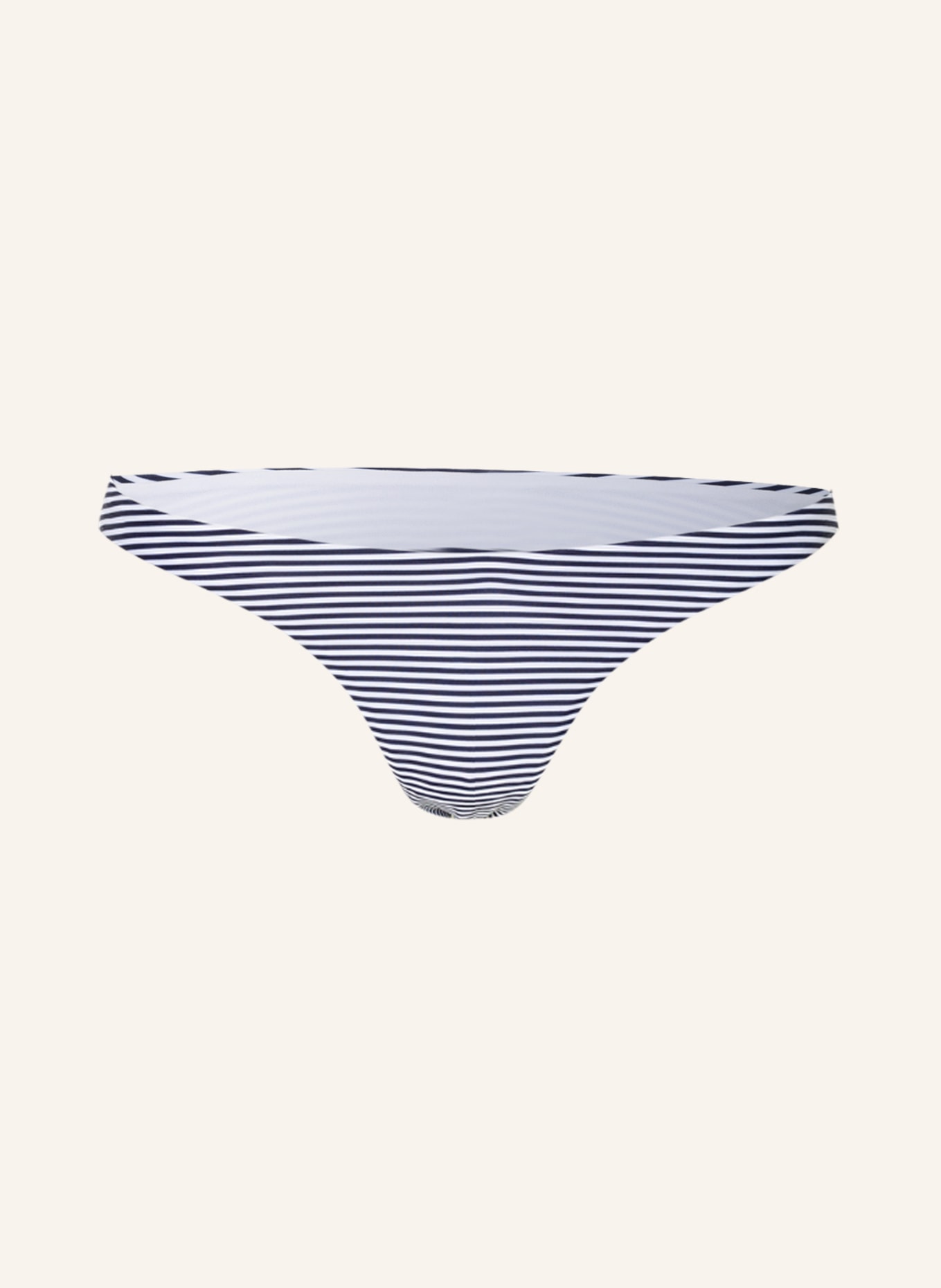 Hot Stuff Basic bikini bottoms, Color: WHITE/ DARK BLUE (Image 1)