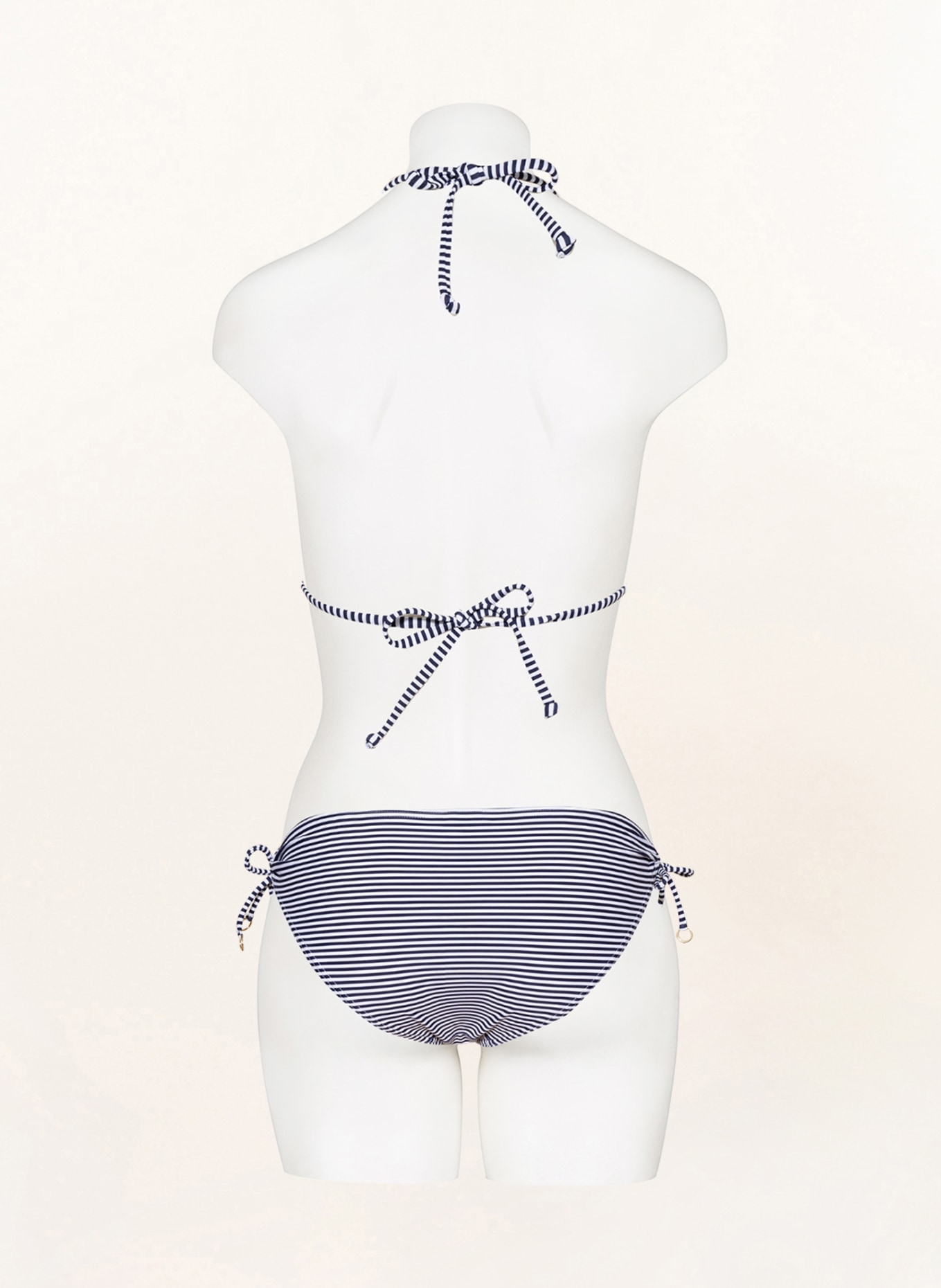 Hot Stuff Basic bikini bottoms, Color: DARK BLUE/ WHITE (Image 3)