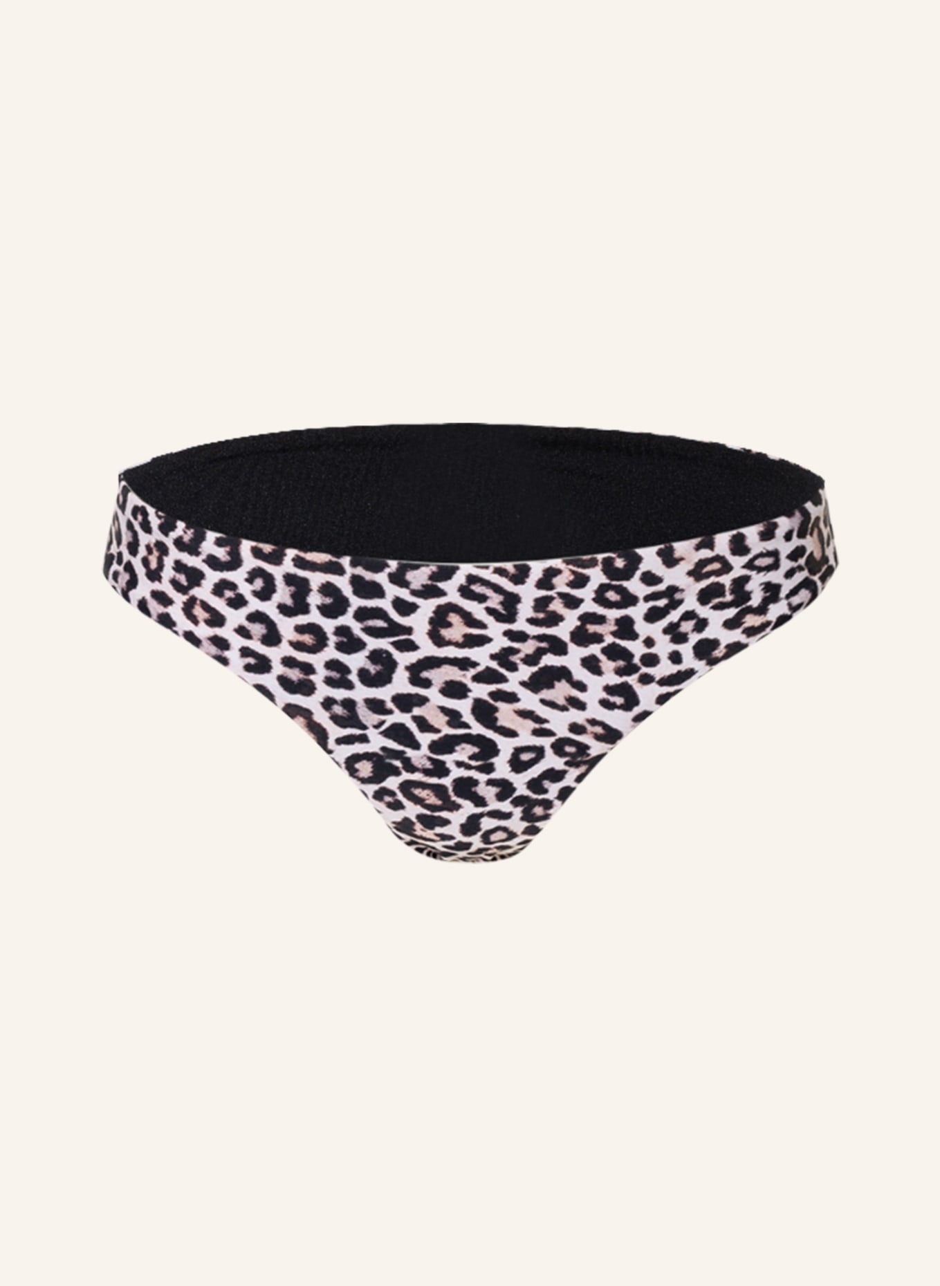 Hot Stuff Basic-Bikini-Hose LEO, Farbe: BEIGE/ DUNKELBRAUN (Bild 1)