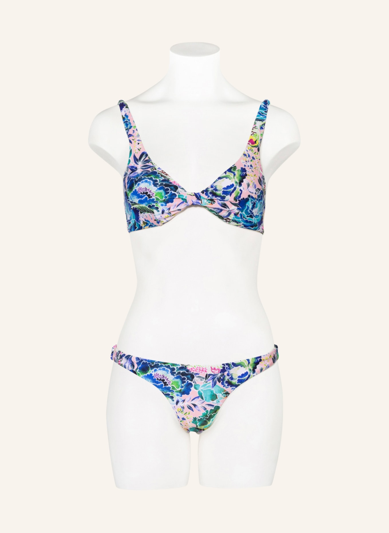 Hot Stuff Bralette-Bikini, Farbe: BLAU/ ROSA (Bild 2)