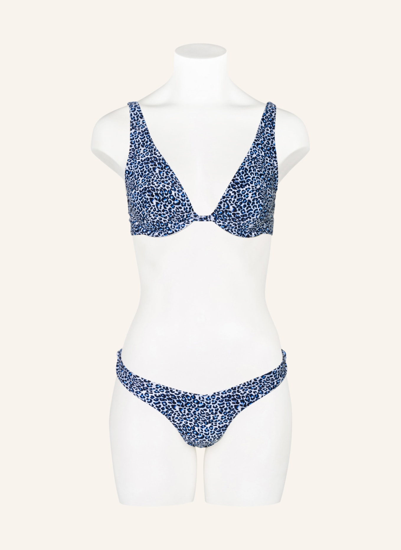 Hot Stuff Underwired bikini, Color: WHITE/ BLUE/ BLACK (Image 2)