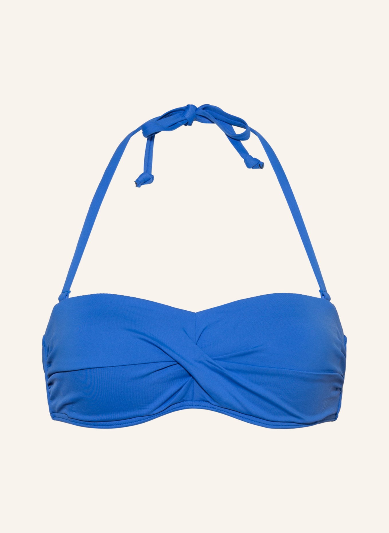 Hot Stuff Bandeau bikini top SOLIDS , Color: BLUE (Image 1)