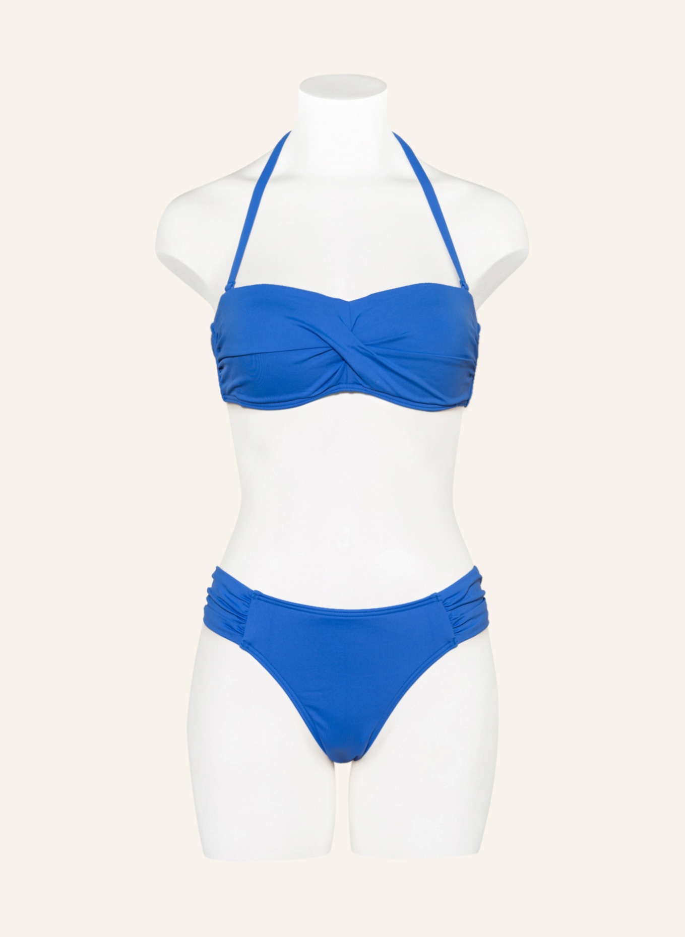 Hot Stuff Bandeau bikini top SOLIDS , Color: BLUE (Image 2)