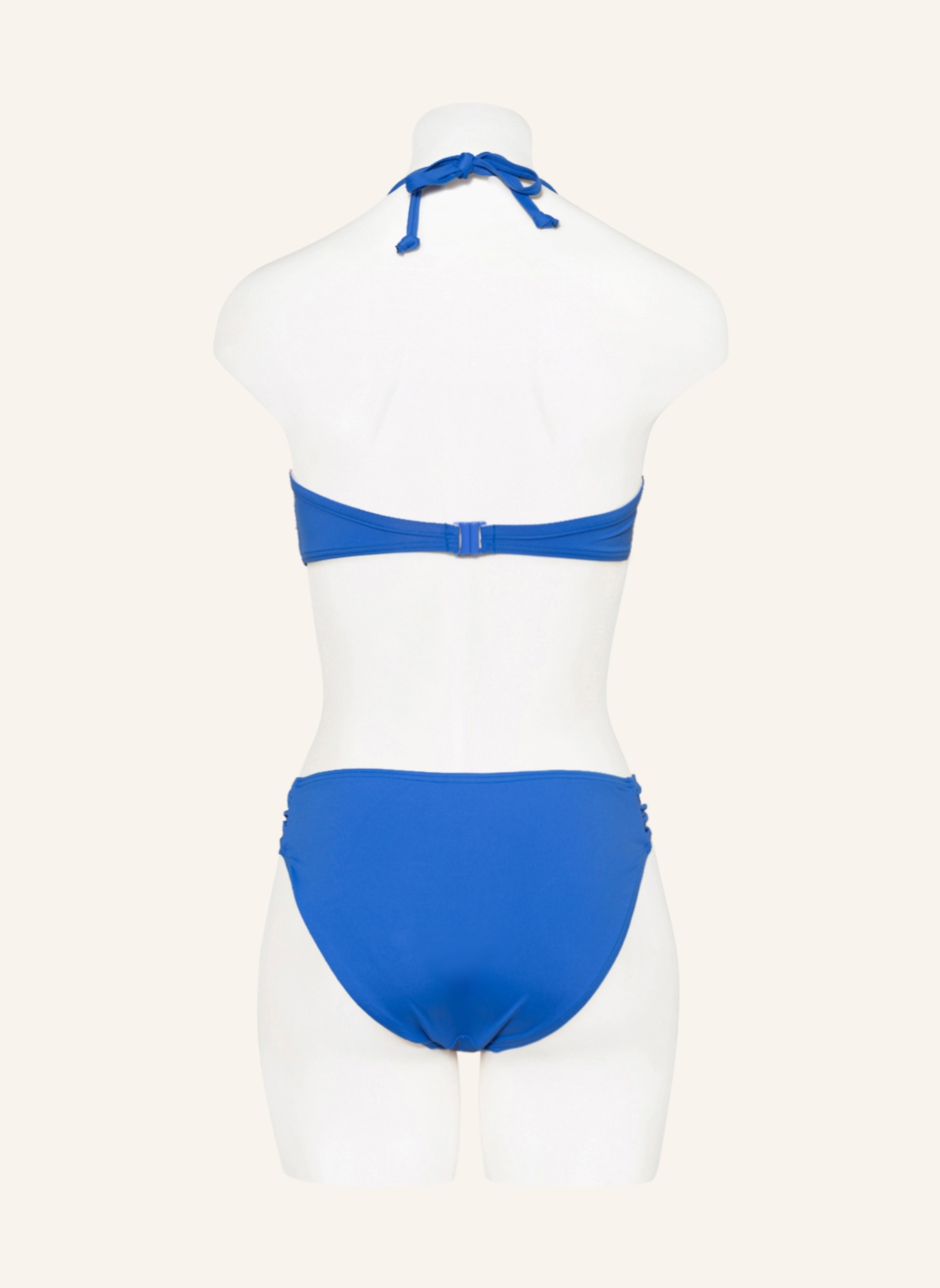 Hot Stuff Bandeau bikini top SOLIDS , Color: BLUE (Image 3)