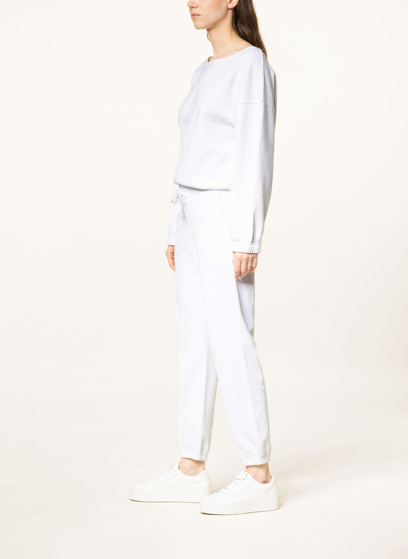 Juvia Terry cloth pants, Color: WHITE (Image 4)