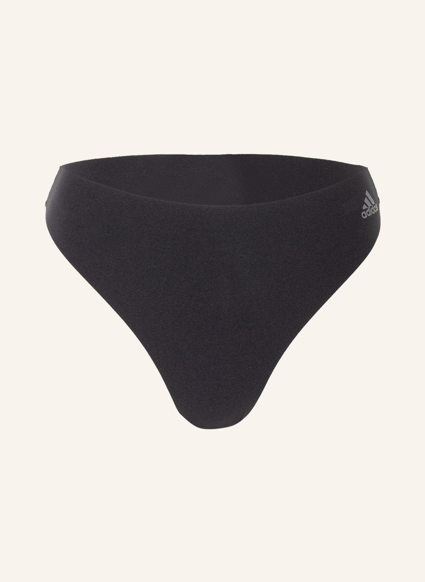 adidas 2-pack of high-waisted thongs , Color: BLACK (Image 2)