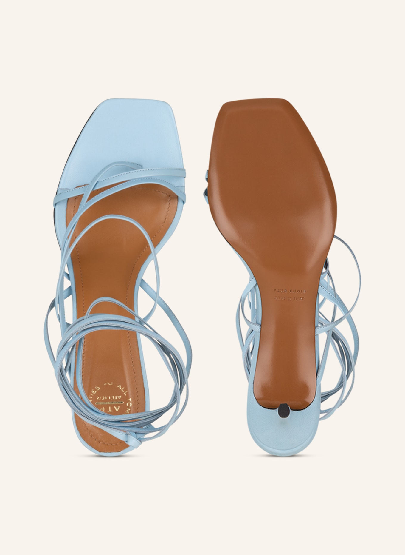 ATP ATELIER Sandaletten VIADANA, Farbe: HELLBLAU (Bild 5)