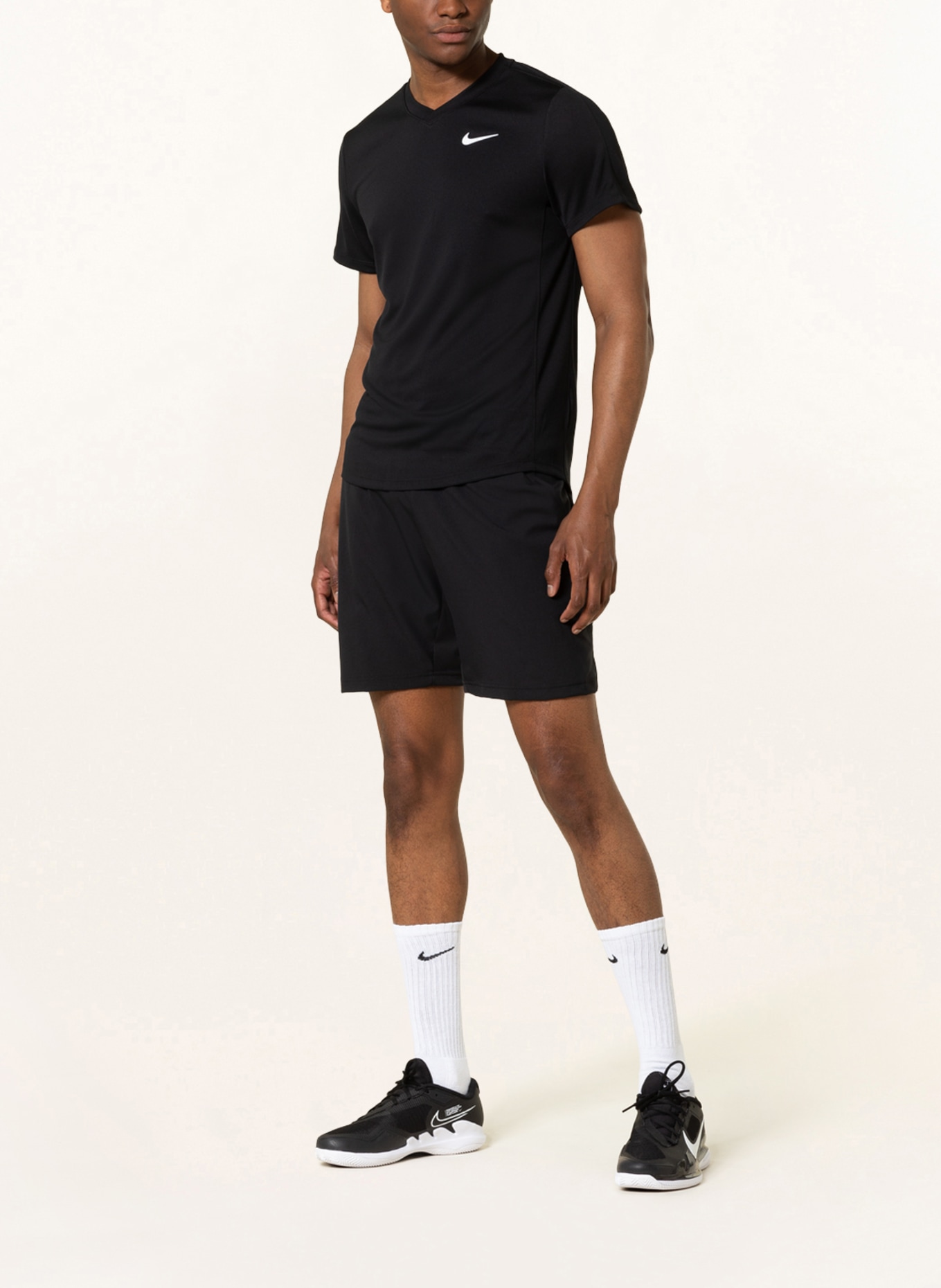 Nike T-Shirt COURT DRI-FIT VICTORY, Farbe: SCHWARZ (Bild 2)