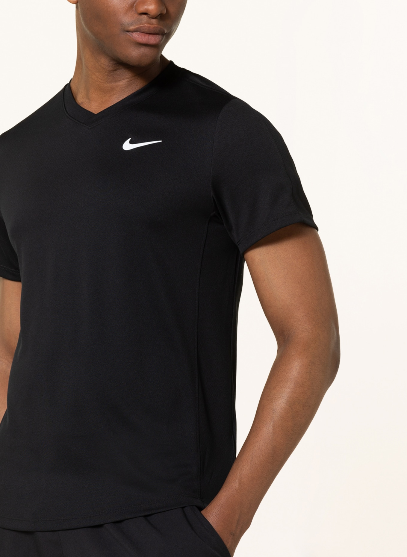 Nike T-Shirt COURT DRI-FIT VICTORY, Farbe: SCHWARZ (Bild 4)