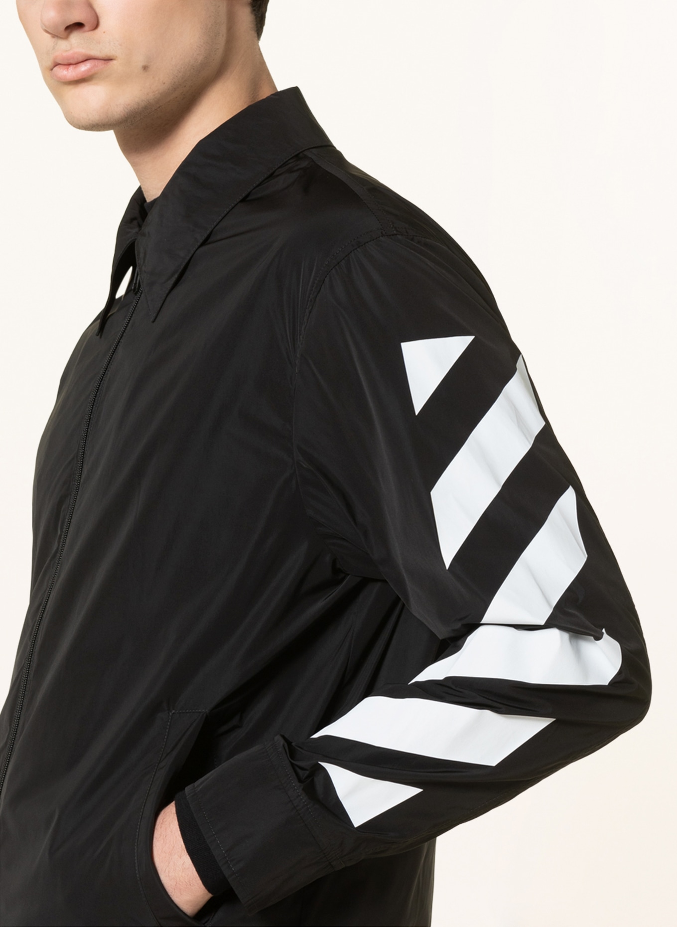 Off-White Jacket, Color: BLACK/ WHITE (Image 4)