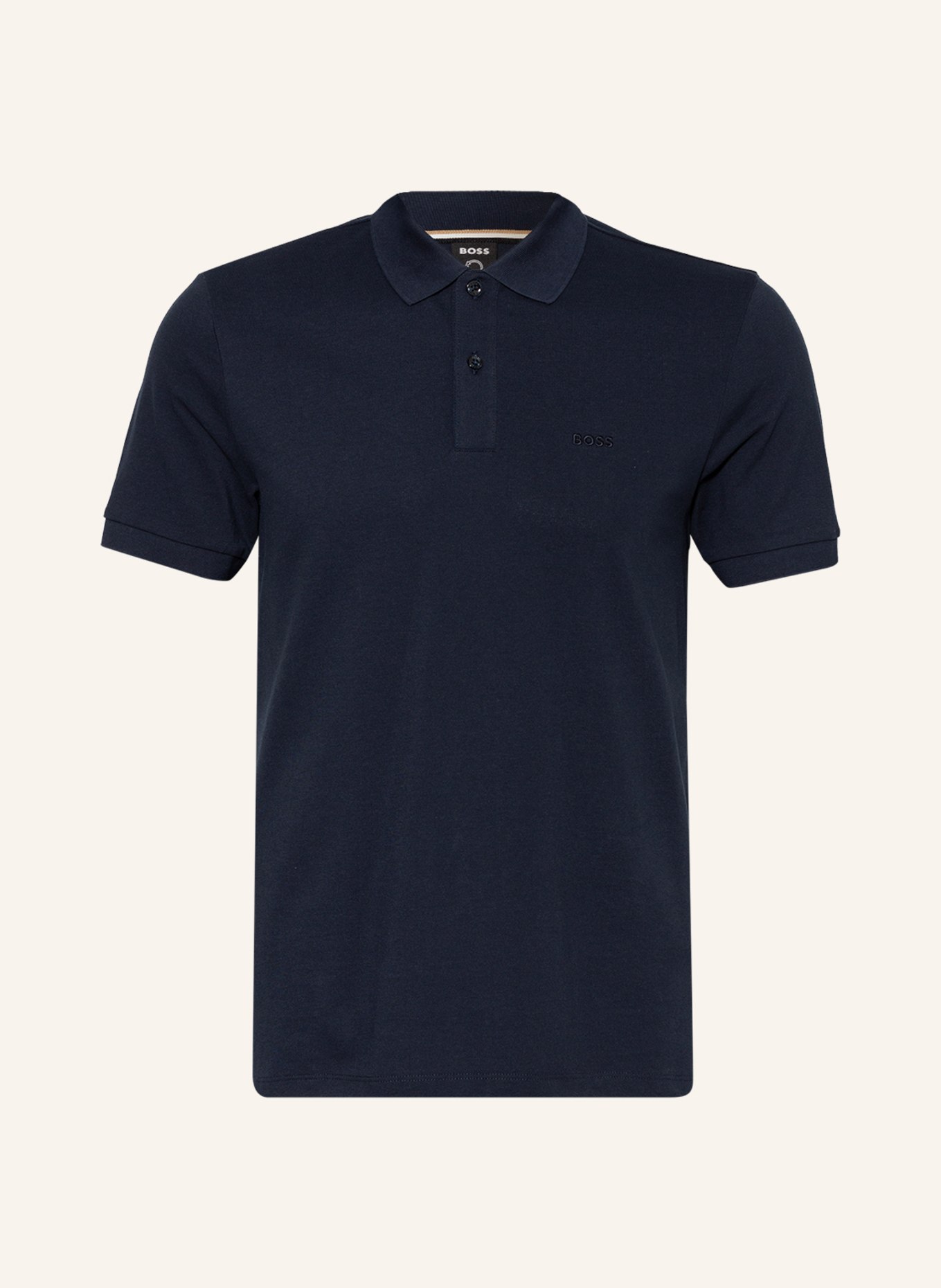 BOSS Piqué-Poloshirt PALLAS Regular Fit, Farbe: DUNKELBLAU (Bild 1)
