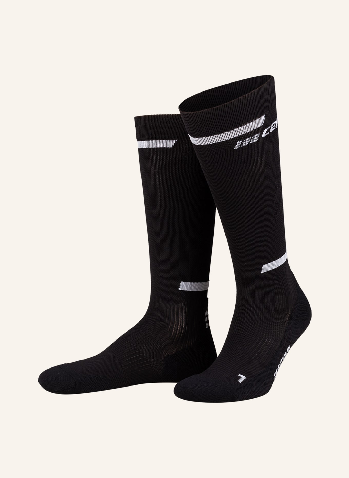cep Running socks THE RUN COMPRESSION SOCKS 4.0, Color: 301 Black (Image 1)