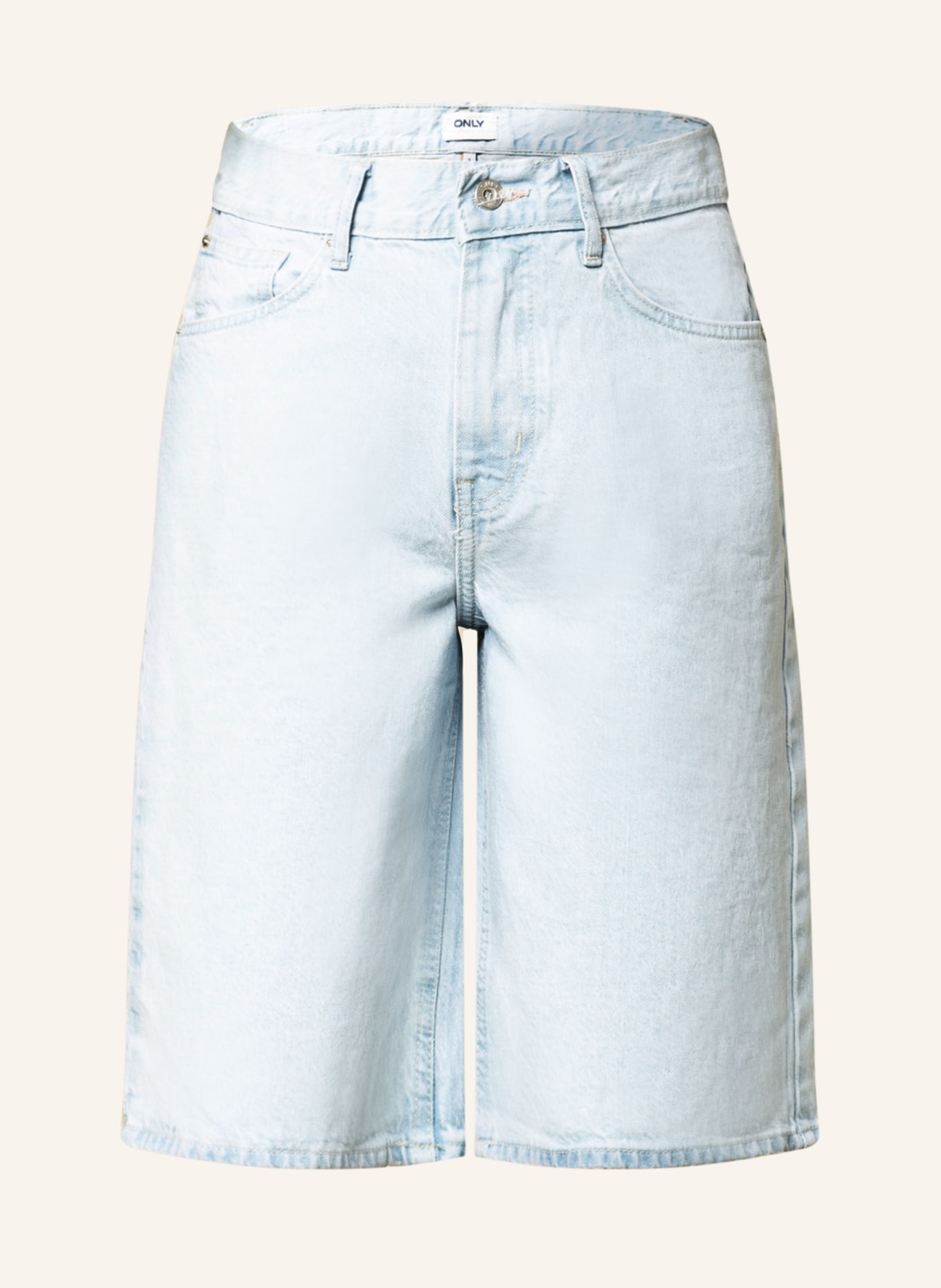 ONLY Szorty jeansowe , Kolor: LIGHT BLUE DENIM (Obrazek 1)