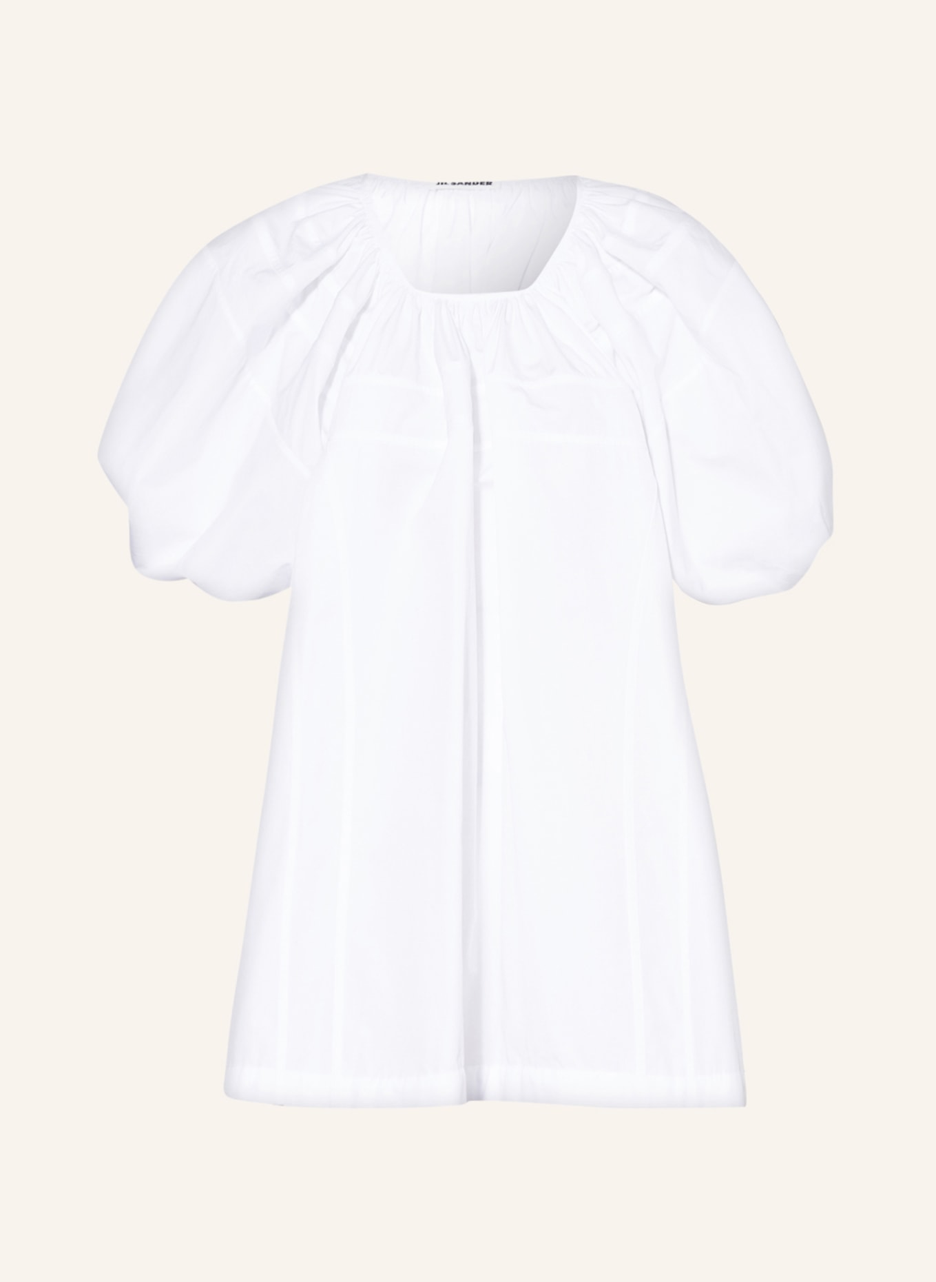 JIL SANDER Blouse-style shirt, Color: WHITE (Image 1)