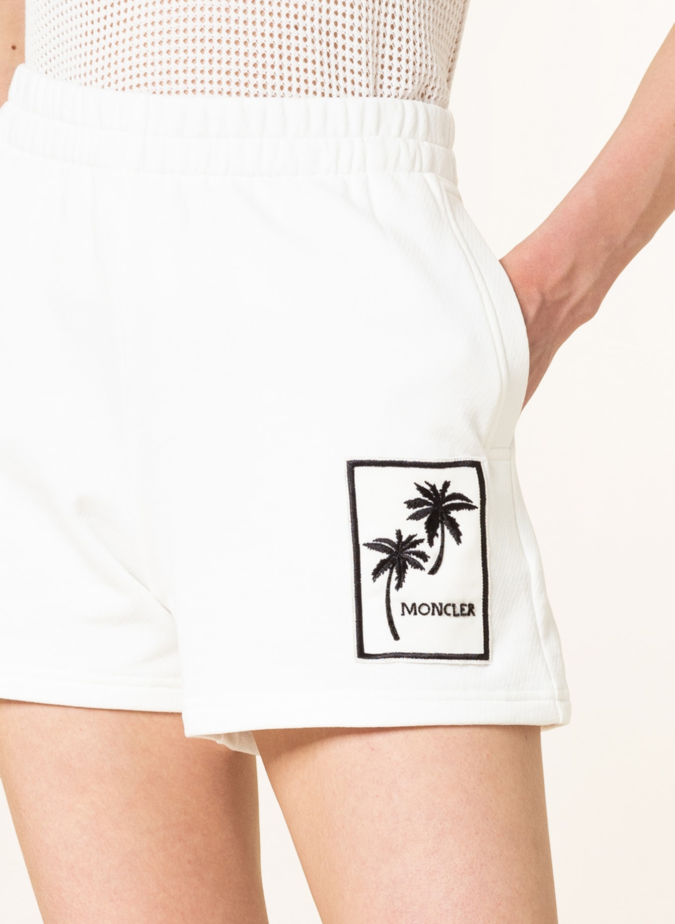 MONCLER Shorts, Color: WHITE (Image 5)