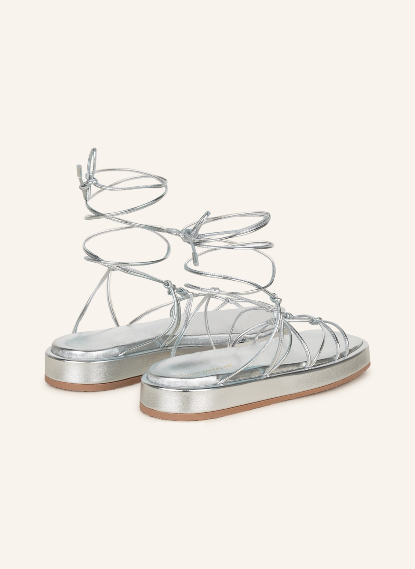 Gianvito Rossi Sandals MINAS, Color: SILVER (Image 2)