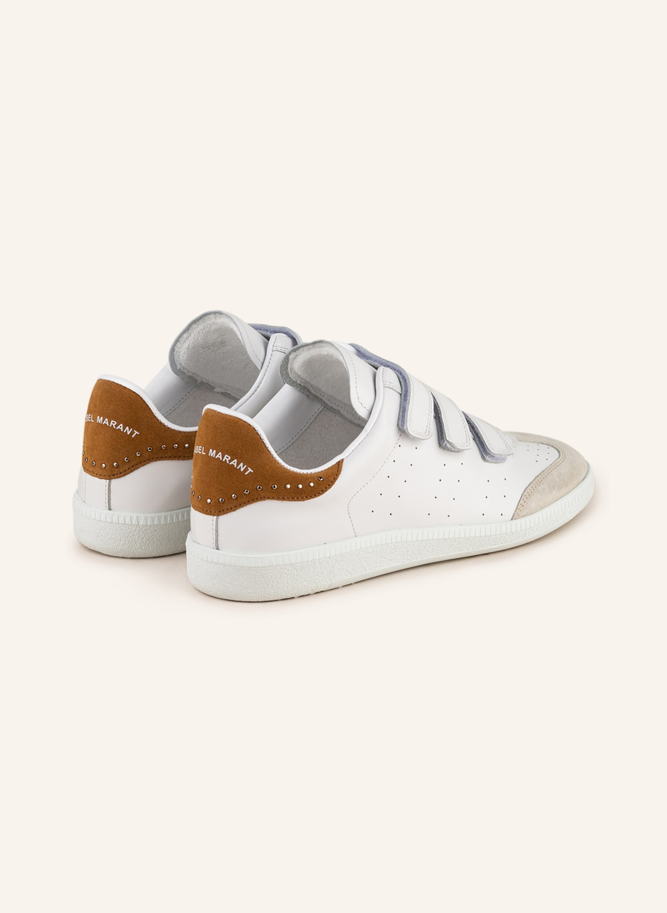 ISABEL MARANT Sneakers BETH with rivets, Color: WHITE (Image 2)