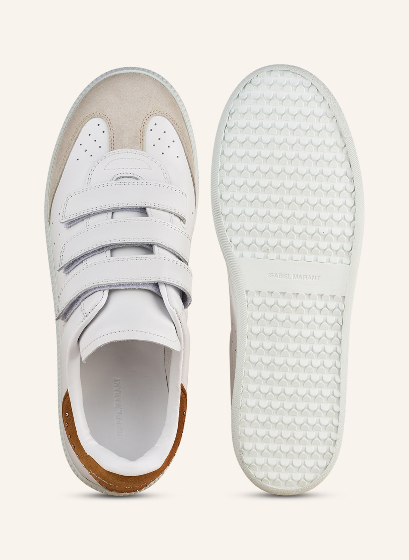 ISABEL MARANT Sneakers BETH with rivets, Color: WHITE (Image 5)