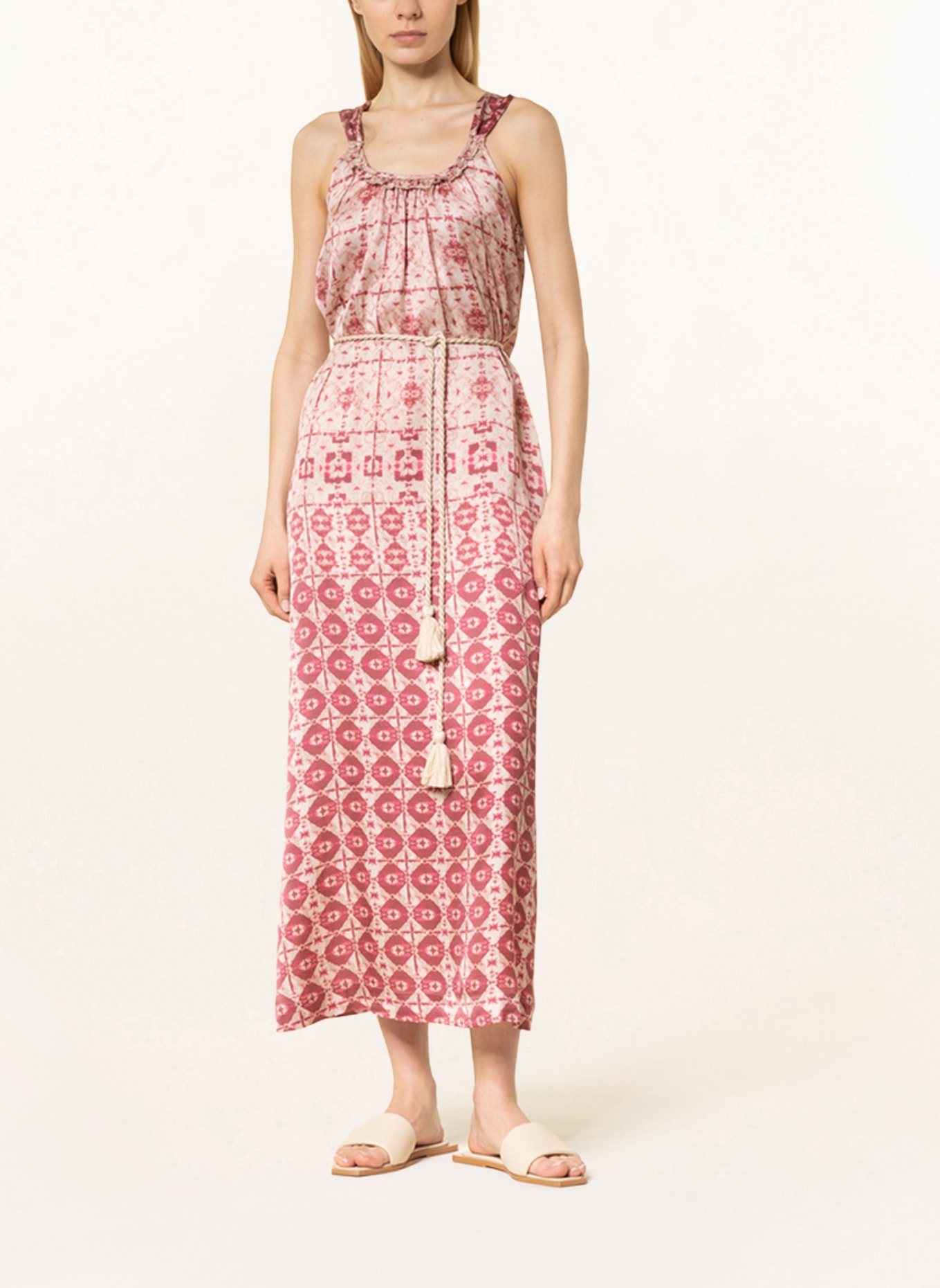 STELLA FOREST Sukienka TINA , Kolor: CIEMNOCZERWONY/ JASNOCZERWONY (Obrazek 2)