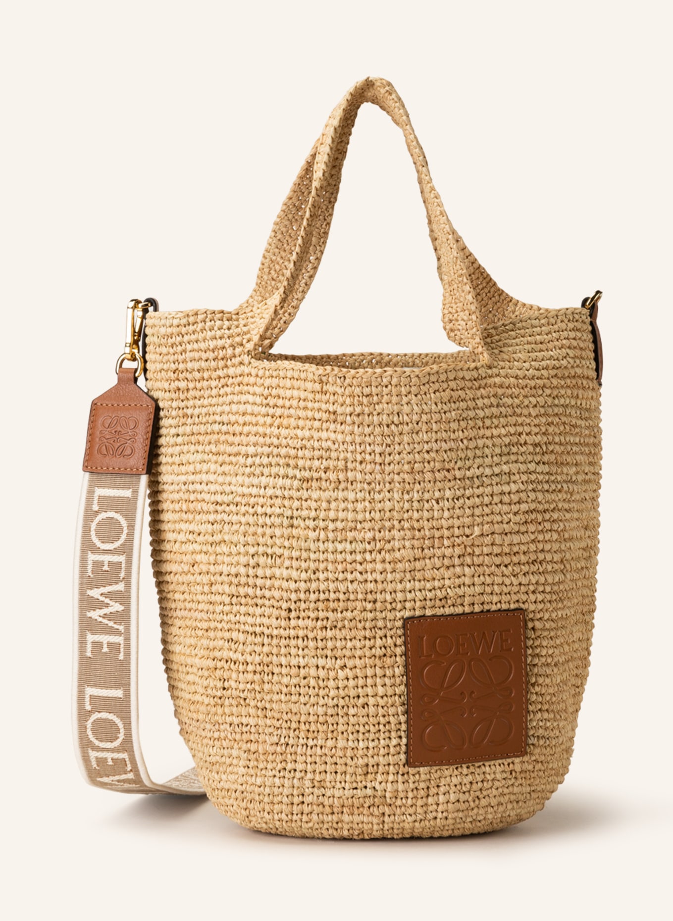 LOEWE Shoulder bag SLIT MINI, Color: BEIGE/ BROWN (Image 1)