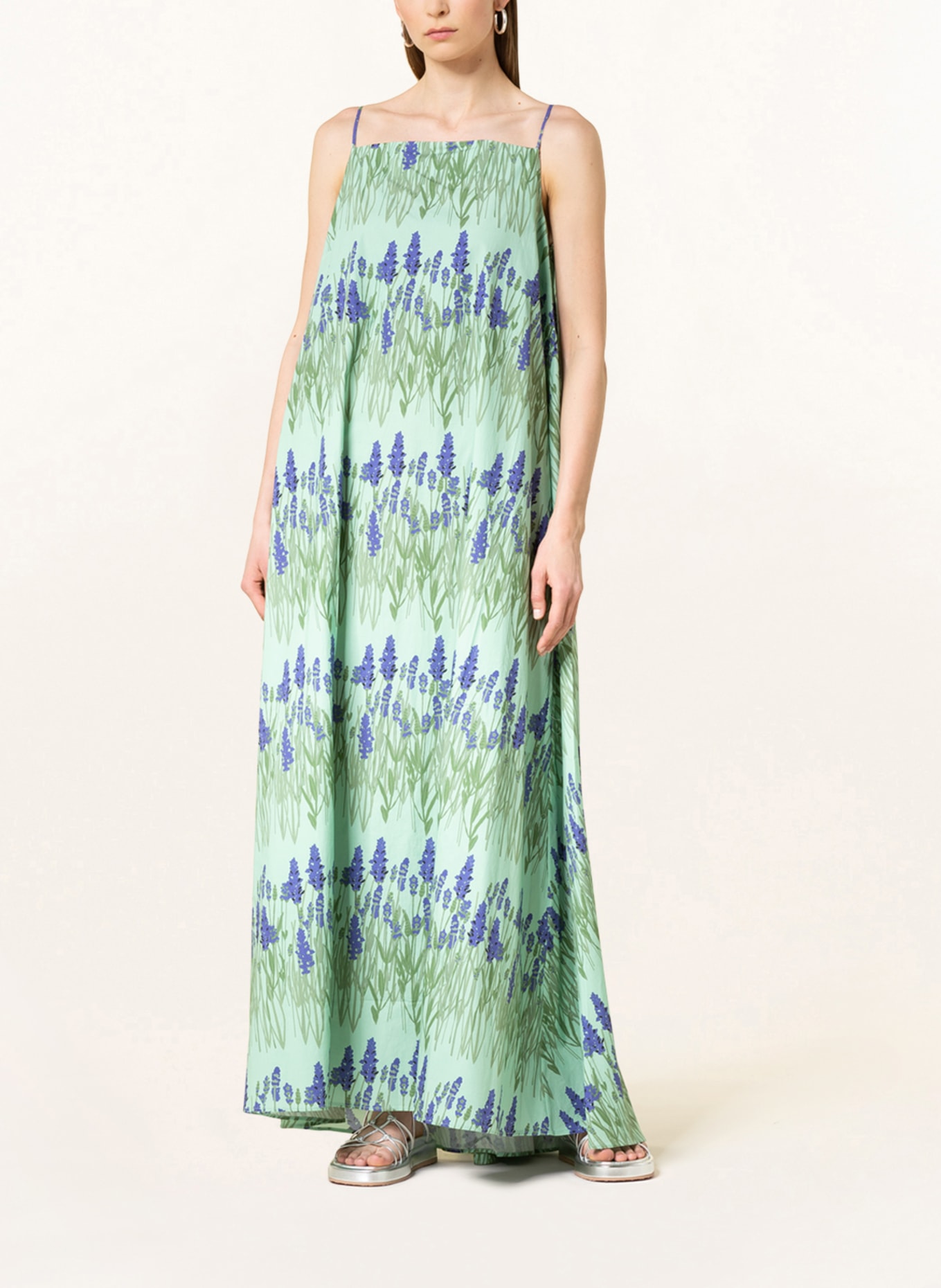 BERNADETTE Kleid AUDREY, Farbe: GRÜN/ OLIV/ LILA (Bild 2)
