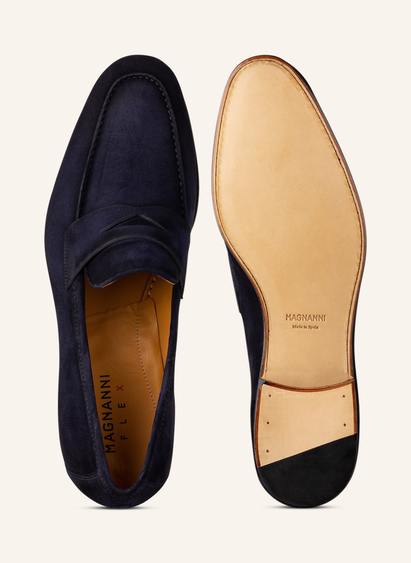 MAGNANNI Penny loafers, Color: DARK BLUE (Image 5)
