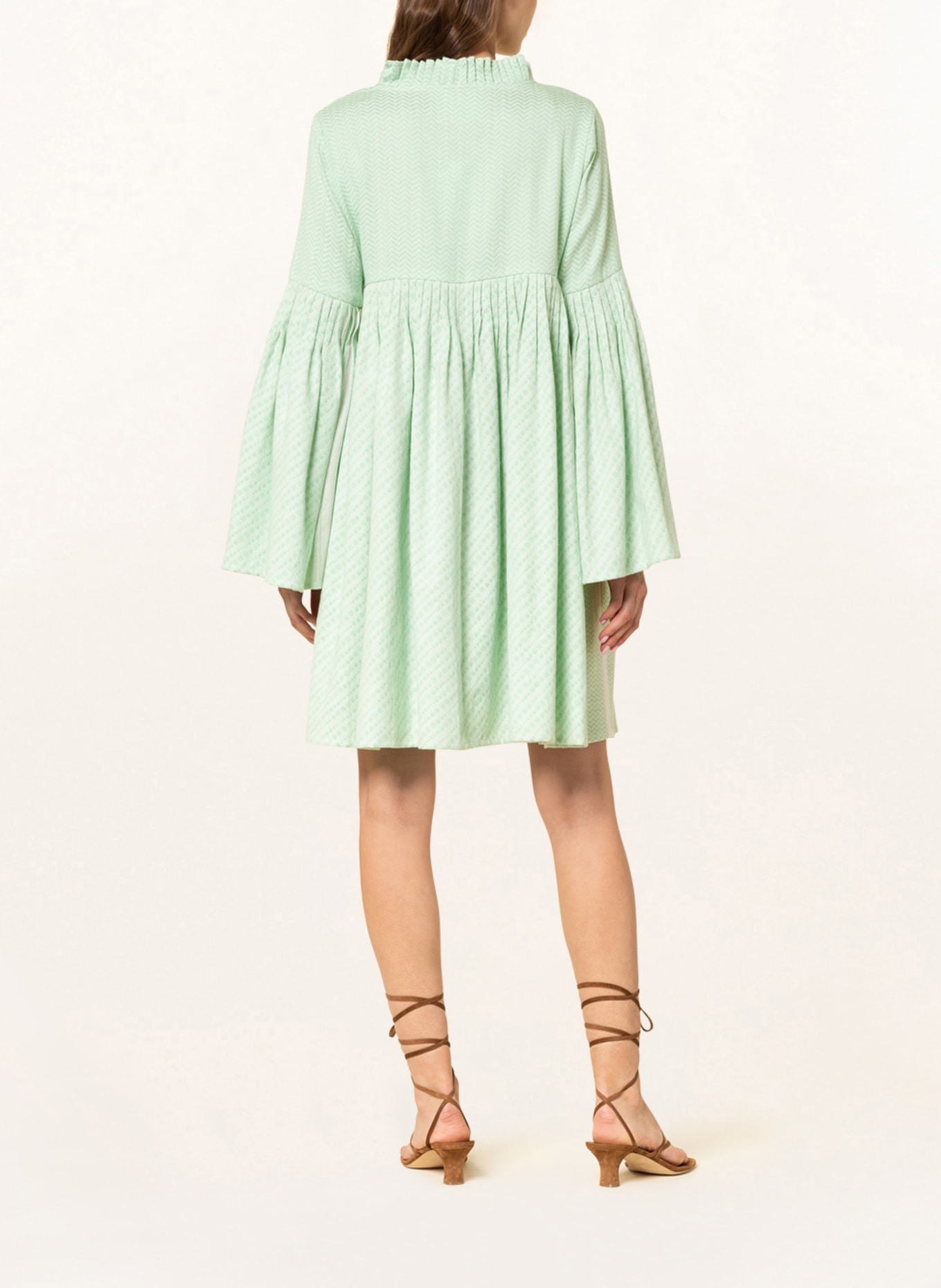 SUMMERY COPENHAGEN Kleid PIPI, Farbe: MINT/ WEISS (Bild 3)