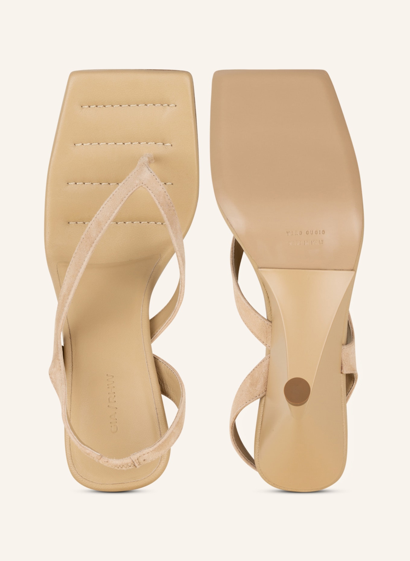 GIA BORGHINI Sandals ROSIE 12, Color: BEIGE (Image 5)