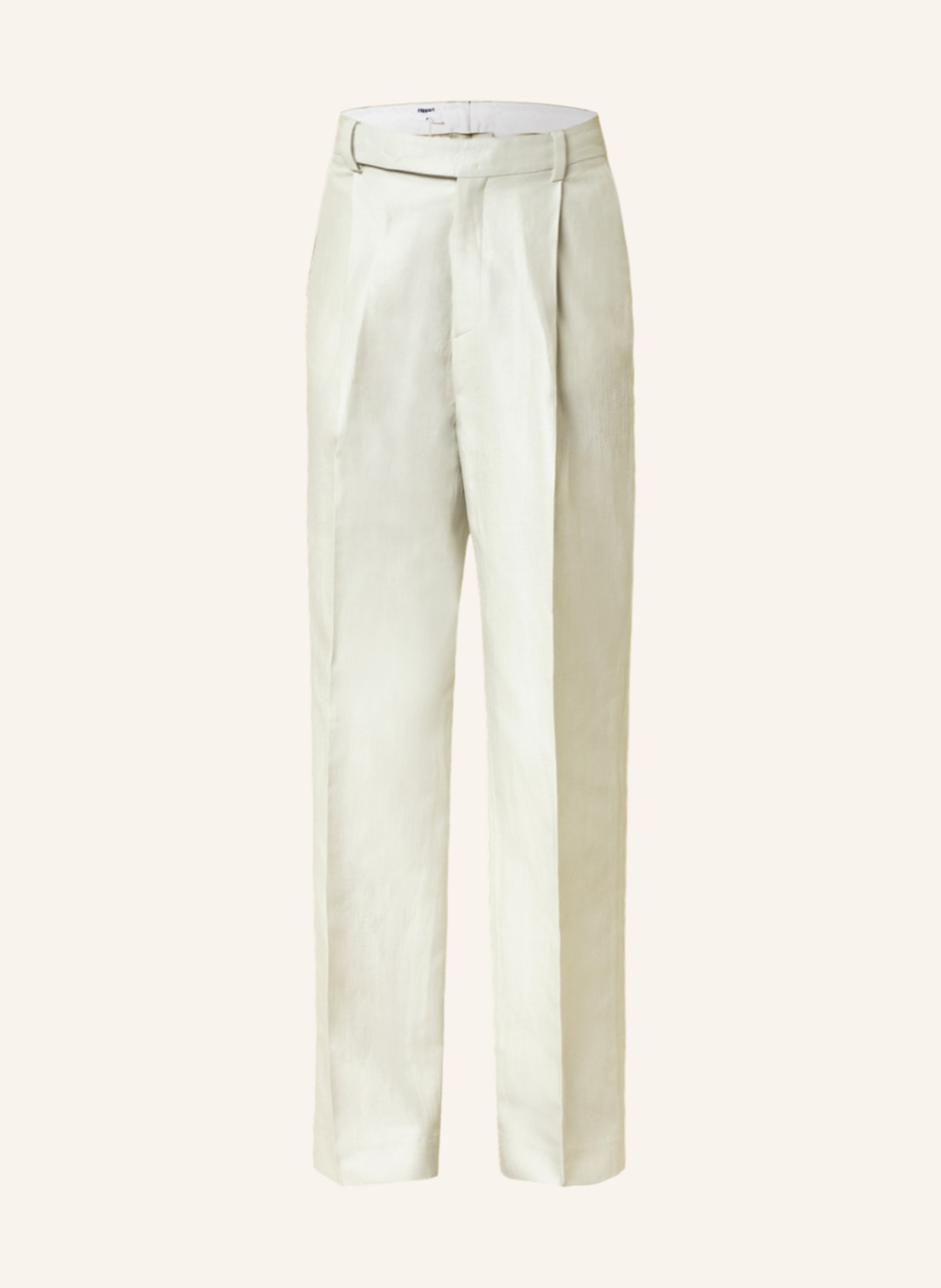Filippa K Trousers JULIE with linen , Color: CREAM (Image 1)