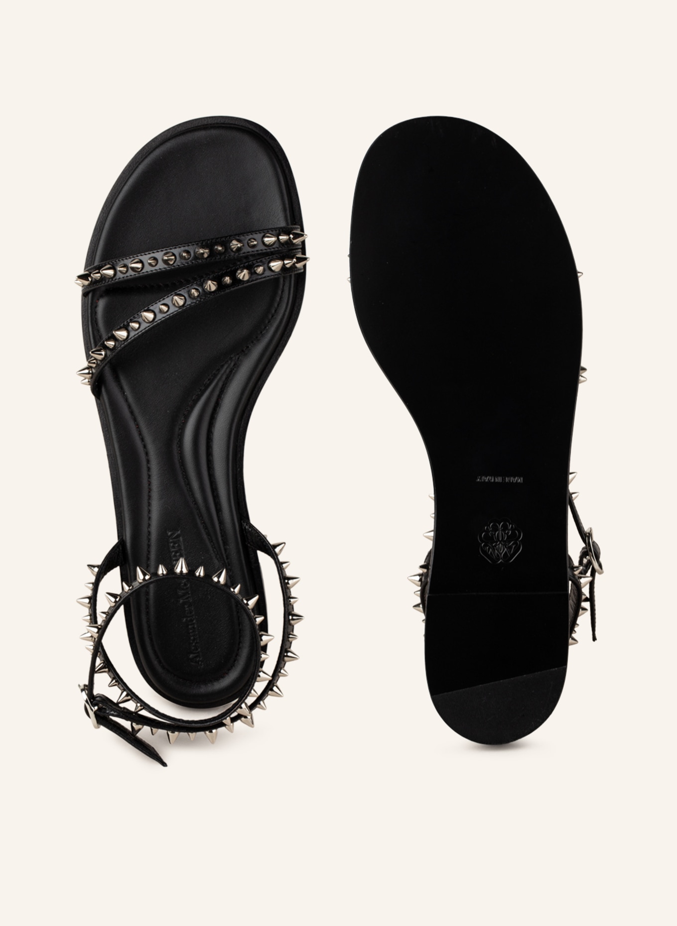 Alexander McQUEEN Sandals , Color: BLACK (Image 5)