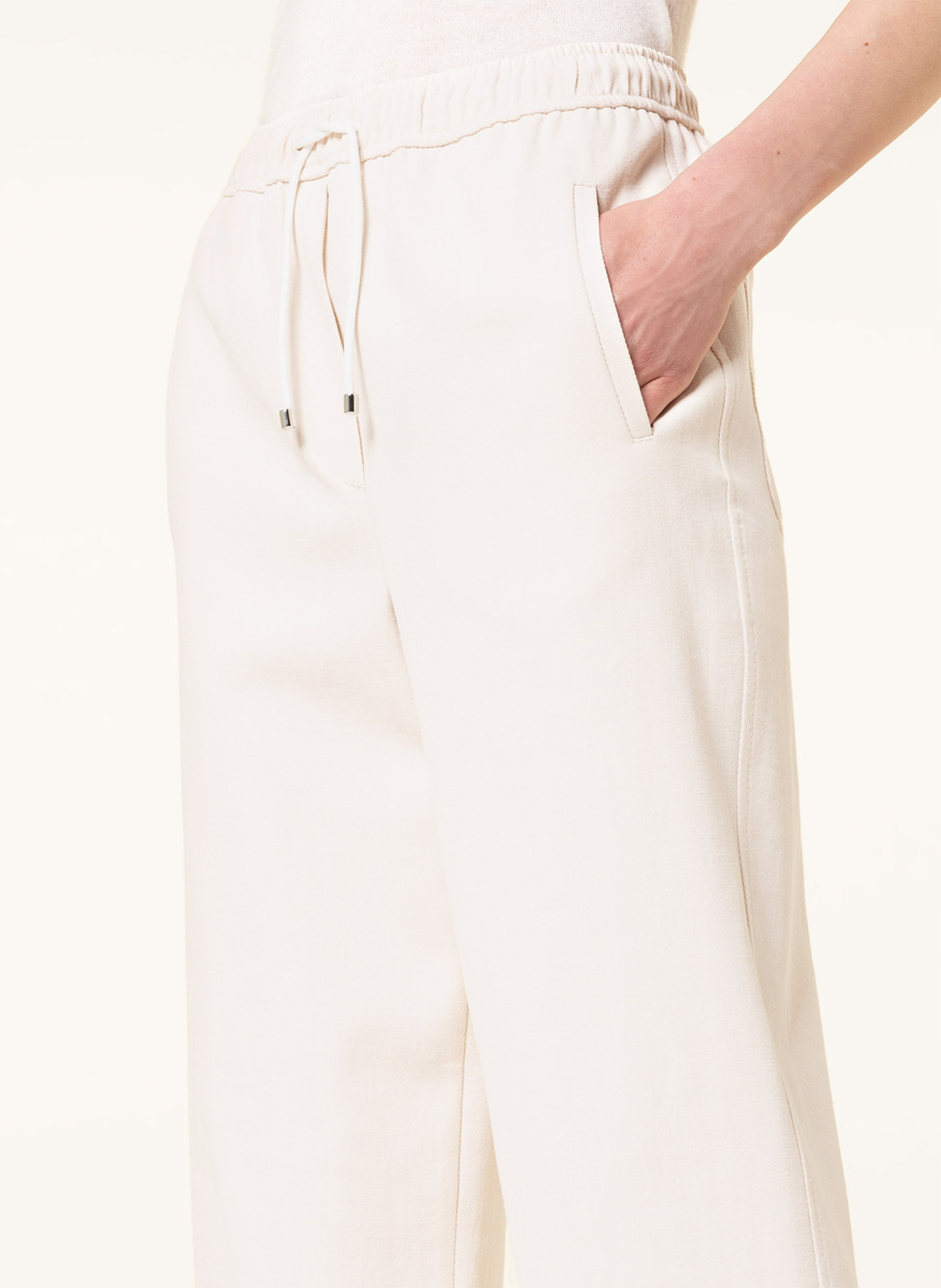 ESSENTIEL ANTWERP Hose BIAS im Jogging-Stil: ECRU