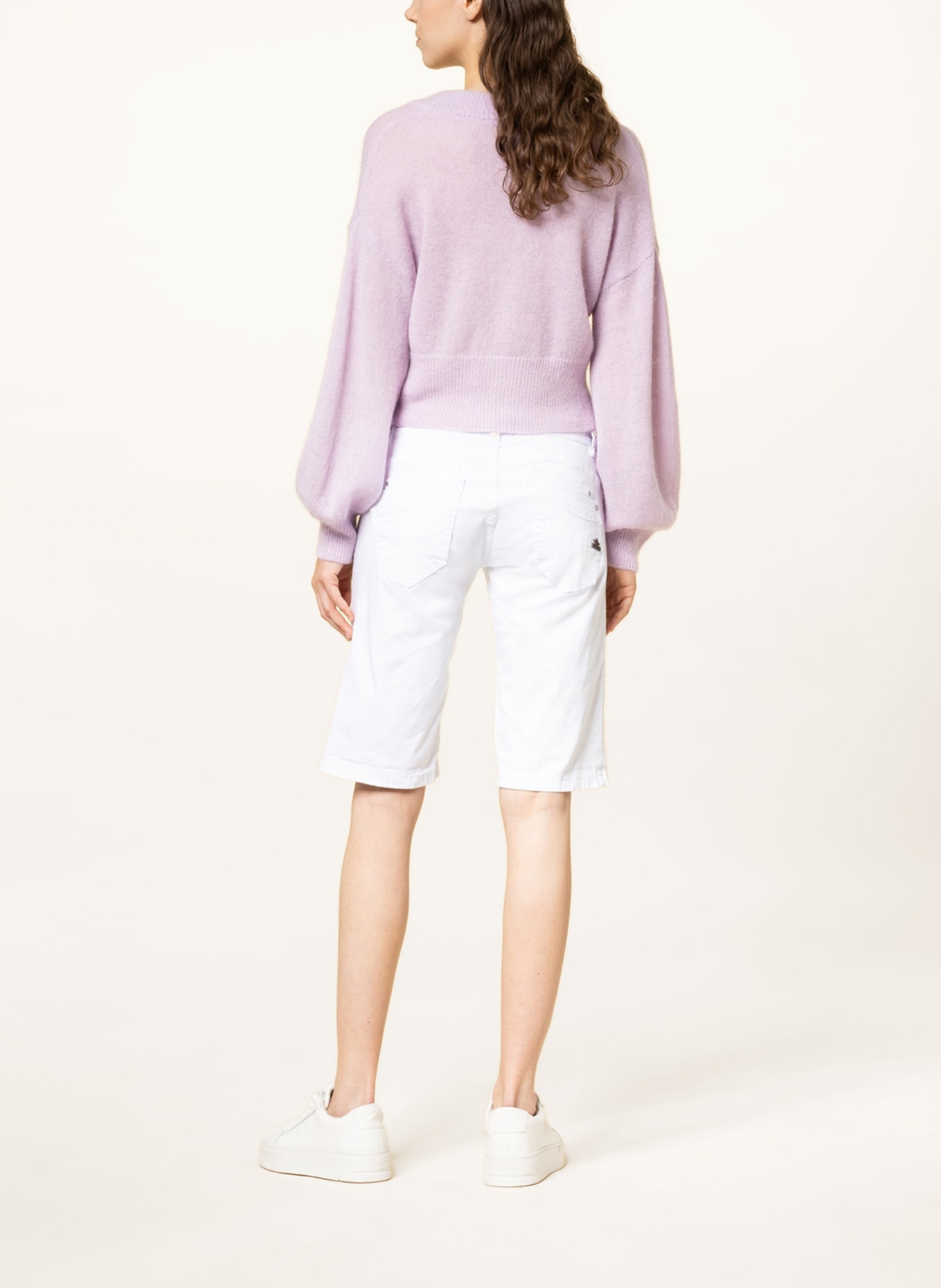 Buena Vista Denim shorts MALIBU, Color: 032 WHITE (Image 3)