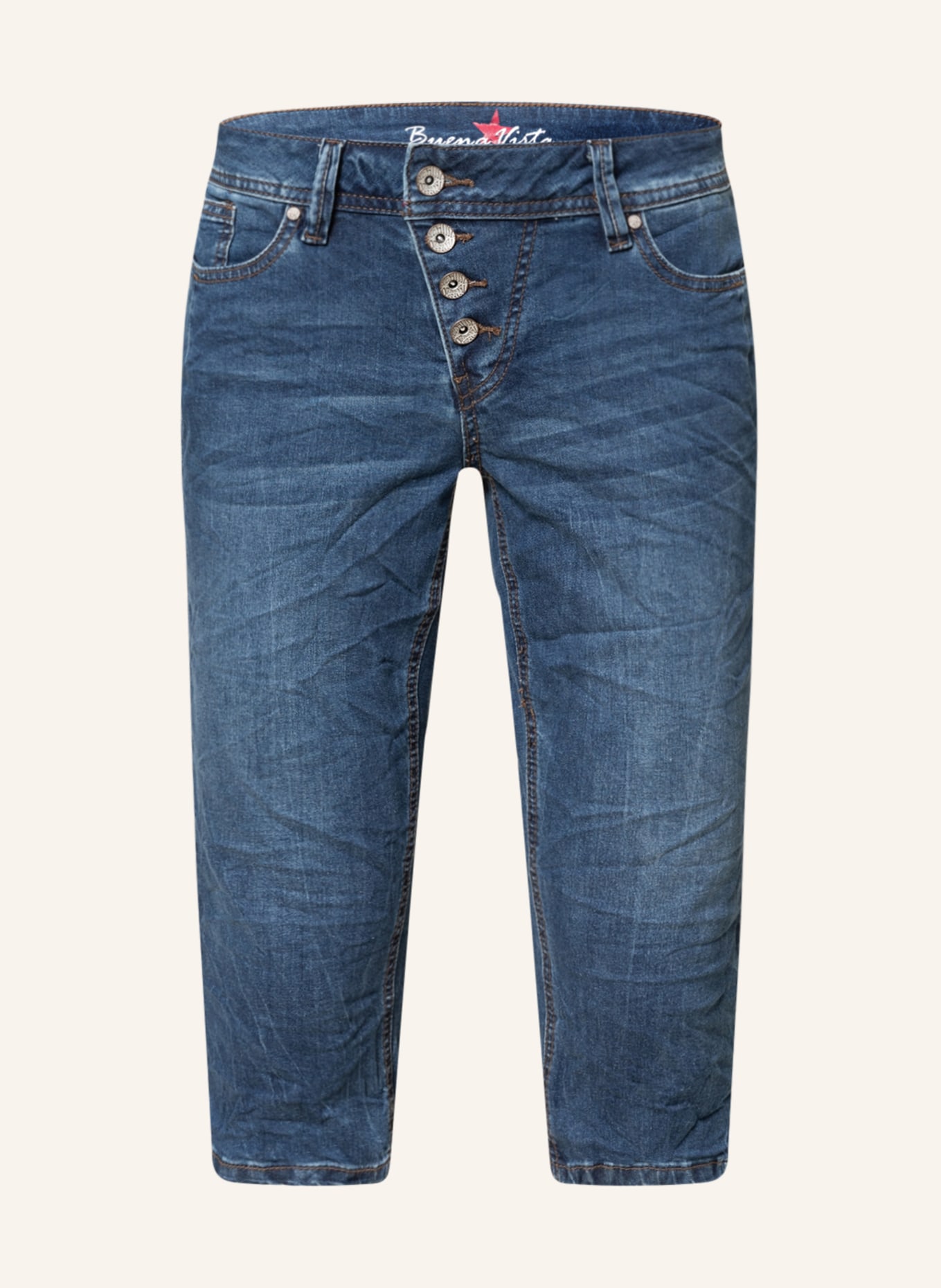 Buena Vista 7/8-Jeans MALIBU, Farbe: 4543 middle blue (Bild 1)