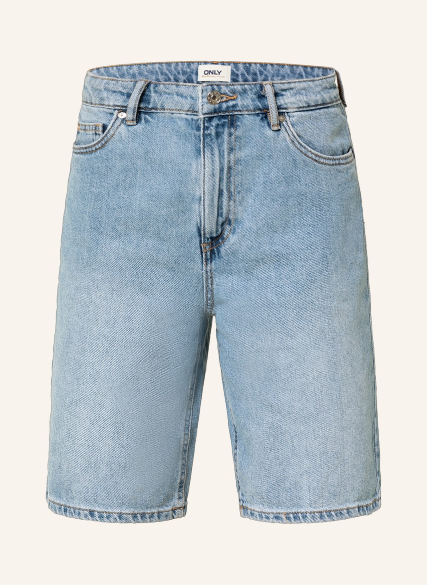 ONLY Szorty jeansowe, Kolor: LIGHT BLUE DENIM (Obrazek 1)