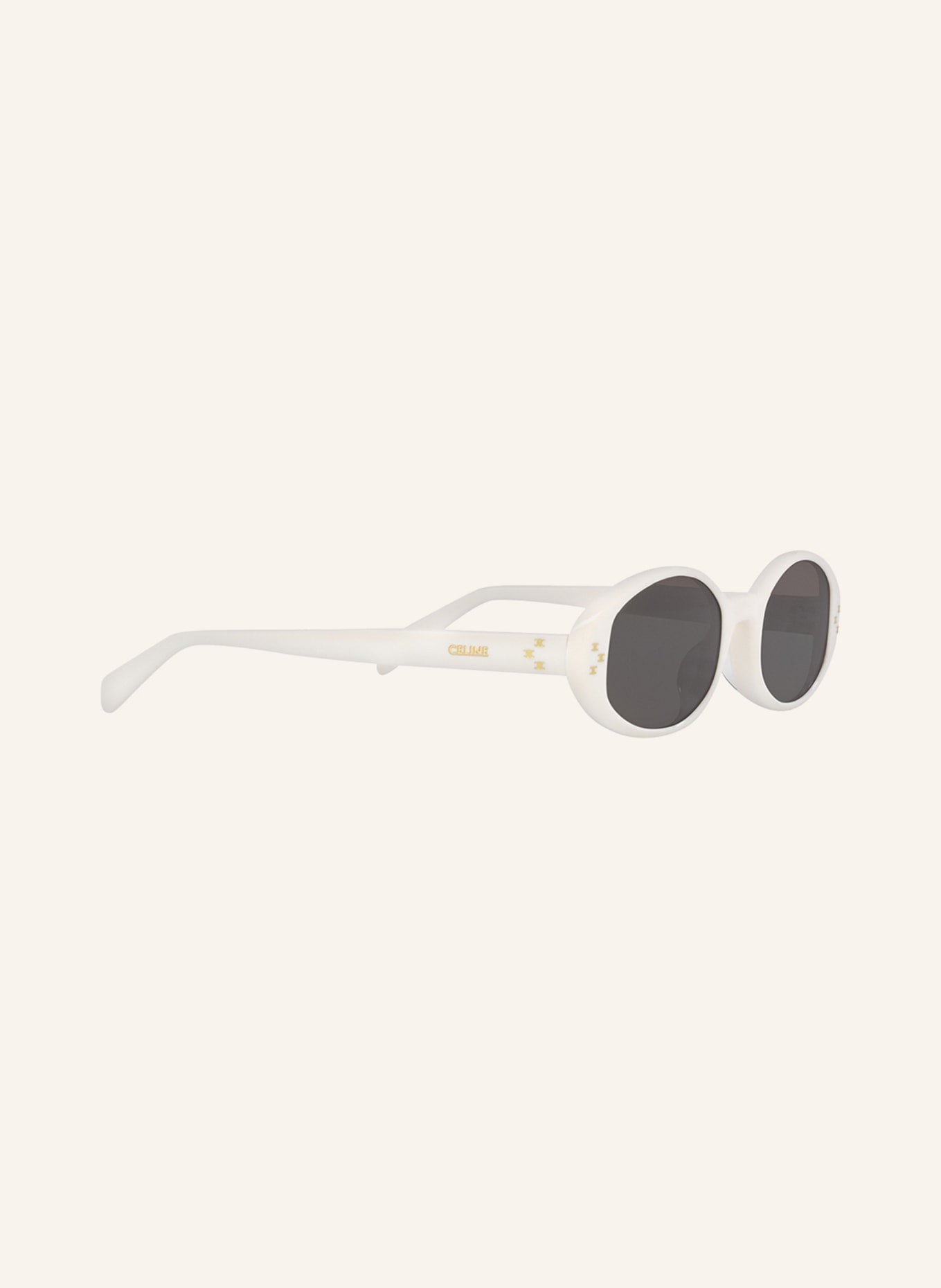CELINE Sunglasses CL000329, Color: 3100L152 - WHITE/ BLACK (Image 3)