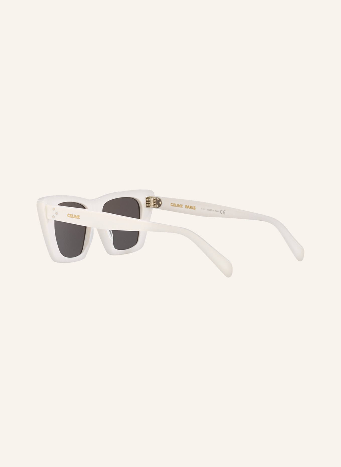 CELINE Sunglasses CL000324, Color: 3100L151 - ECRU/DARK GRAY (Image 4)